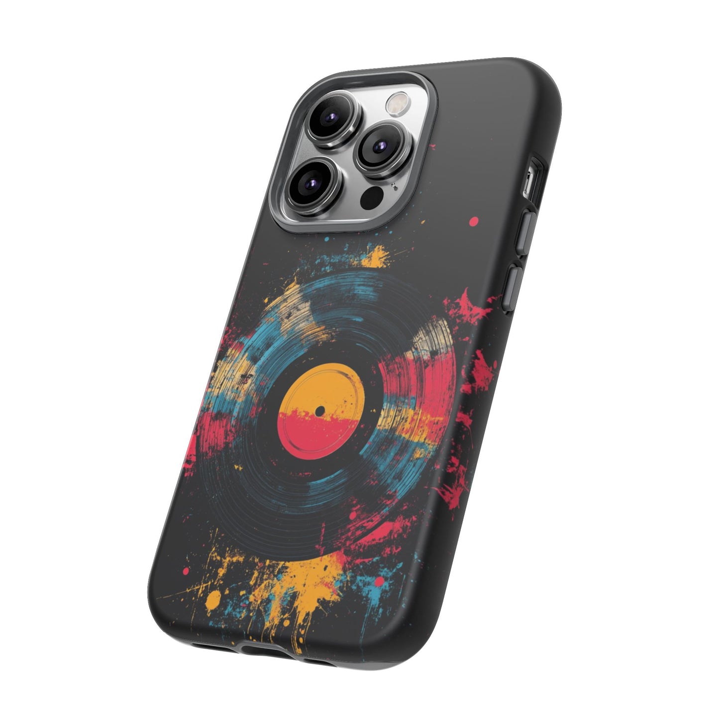 Vibrant Vinyl Record Phone Case - iPhone, Google Pixel, Samsung Galaxy