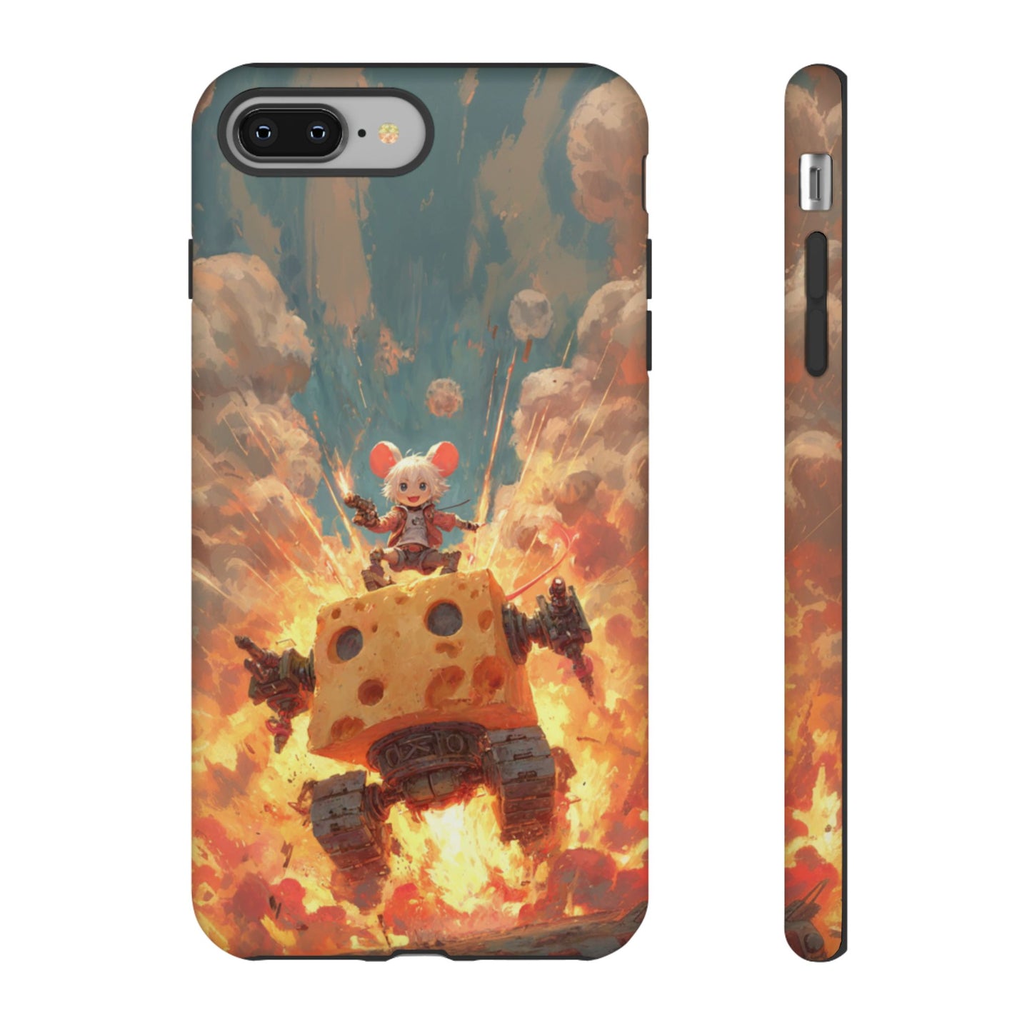 Battle Tank Mouse - Tough iPhone Case