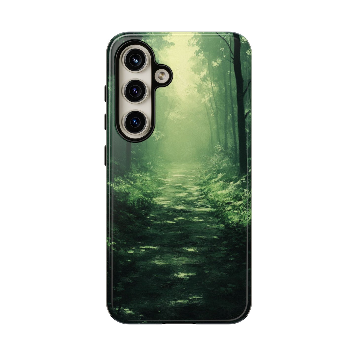 Emerald Mist Forest Path - Tough Samsung Galaxy Case