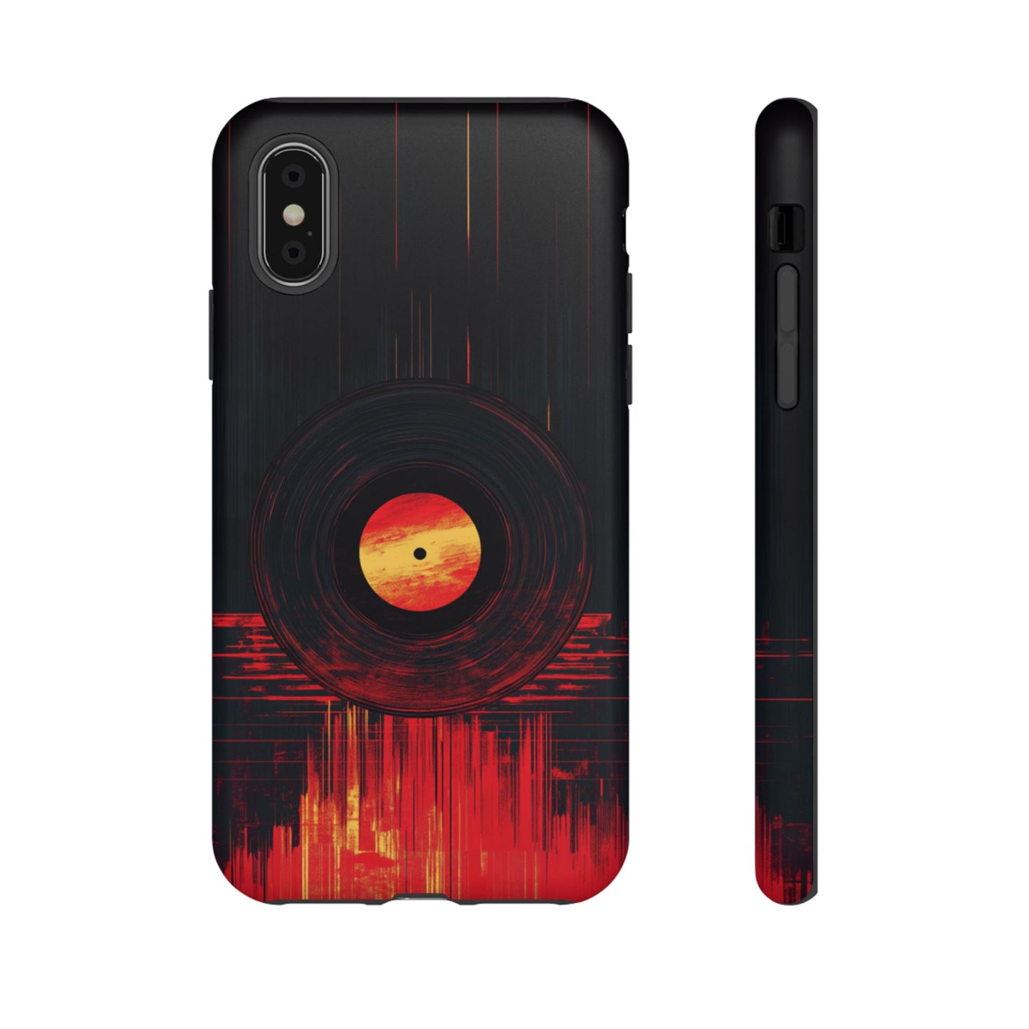 Retro Vinyl Record Phone Case - iPhone, Google Pixel, Samsung Galaxy