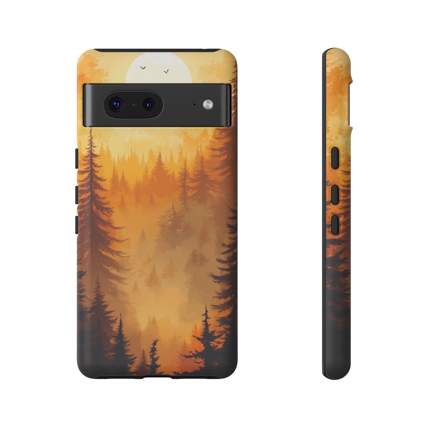 Golden Sunset Forest Phone Case - iPhone, Google Pixel, Samsung Galaxy