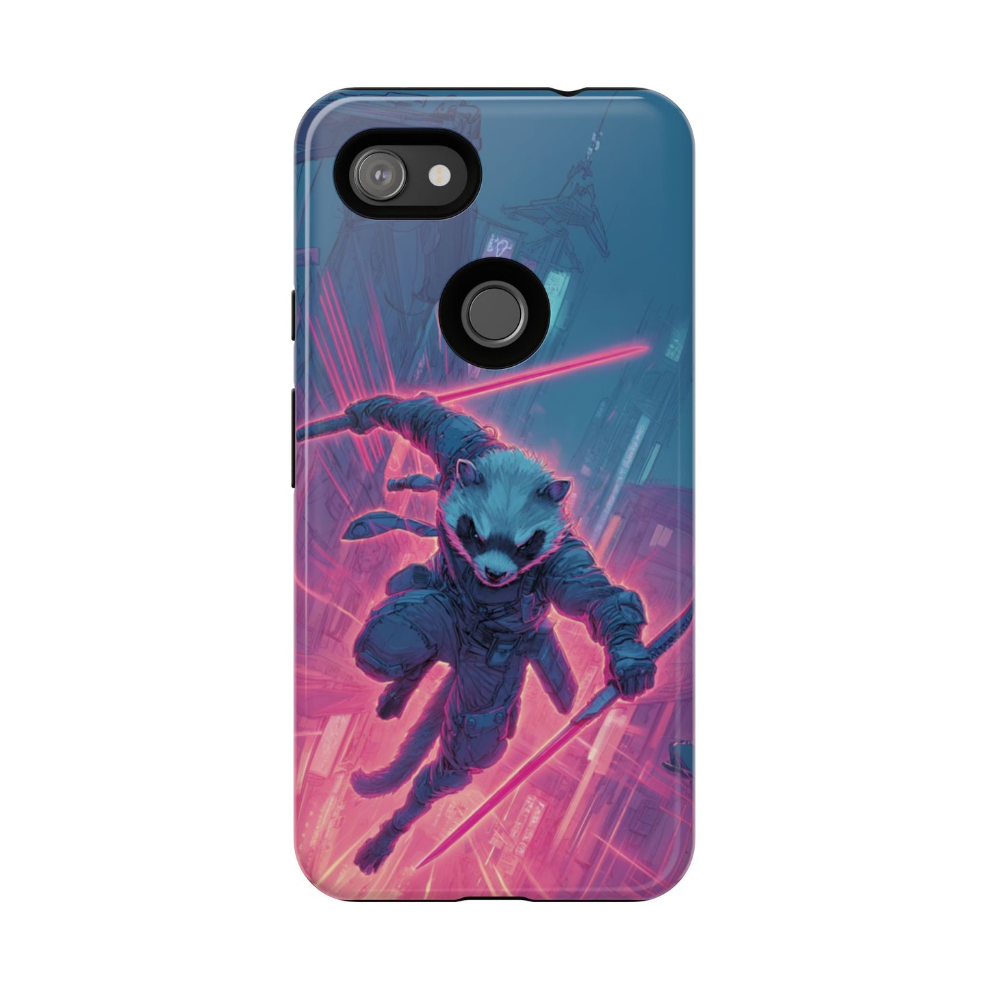 Cyberpunk Ferret - Tough Google Pixel Case