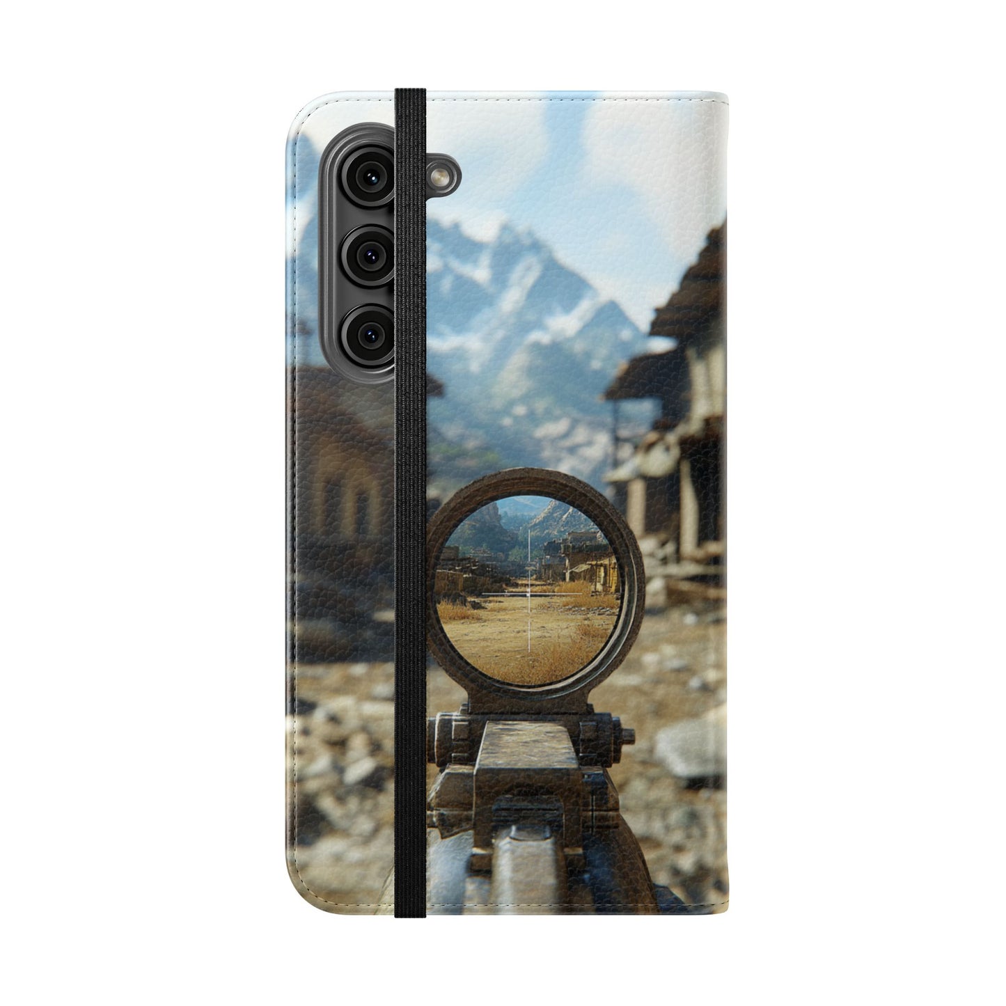 Desert Sniper Focus - Wallet Flip Case