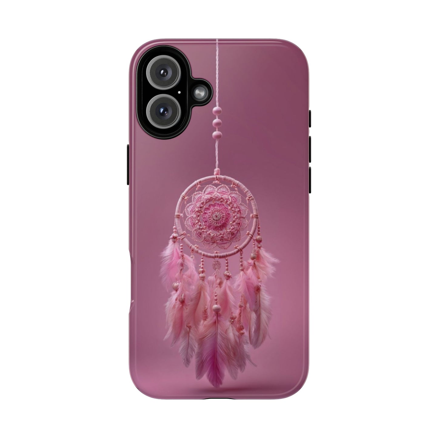 Pink Lace Dreamcatcher - Tough iPhone Case