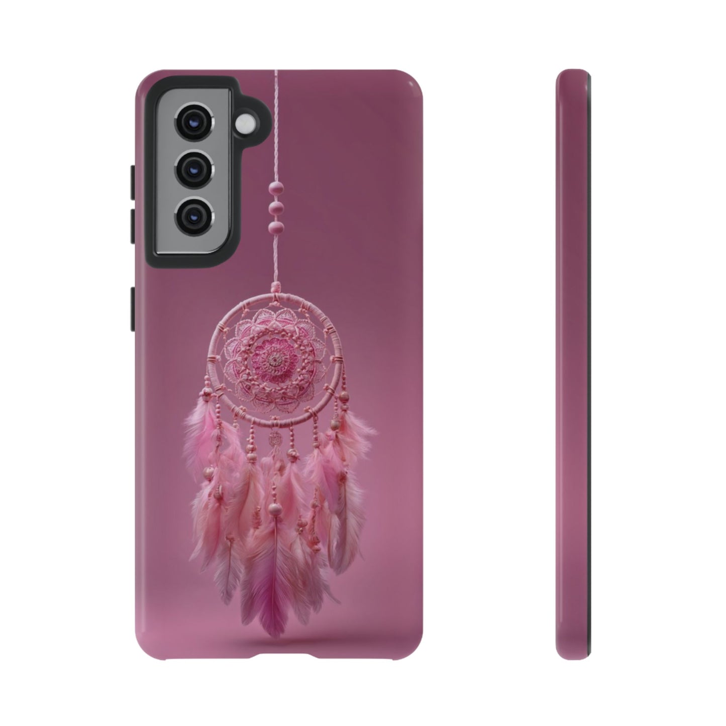 Pink Lace Dreamcatcher - Tough Samsung Galaxy Case