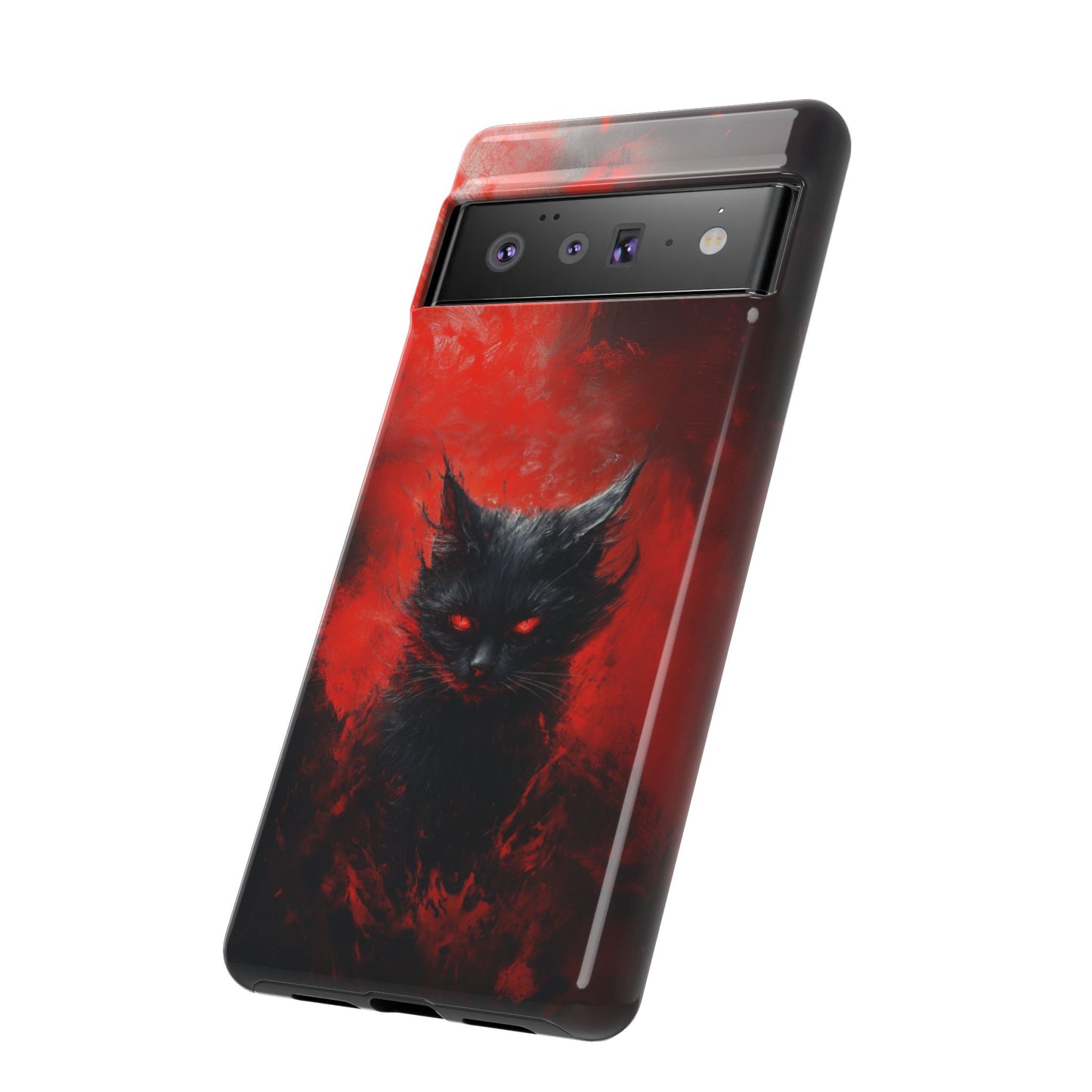 Infernal Cat Phone Case - iPhone, Google Pixel, Samsung Galaxy