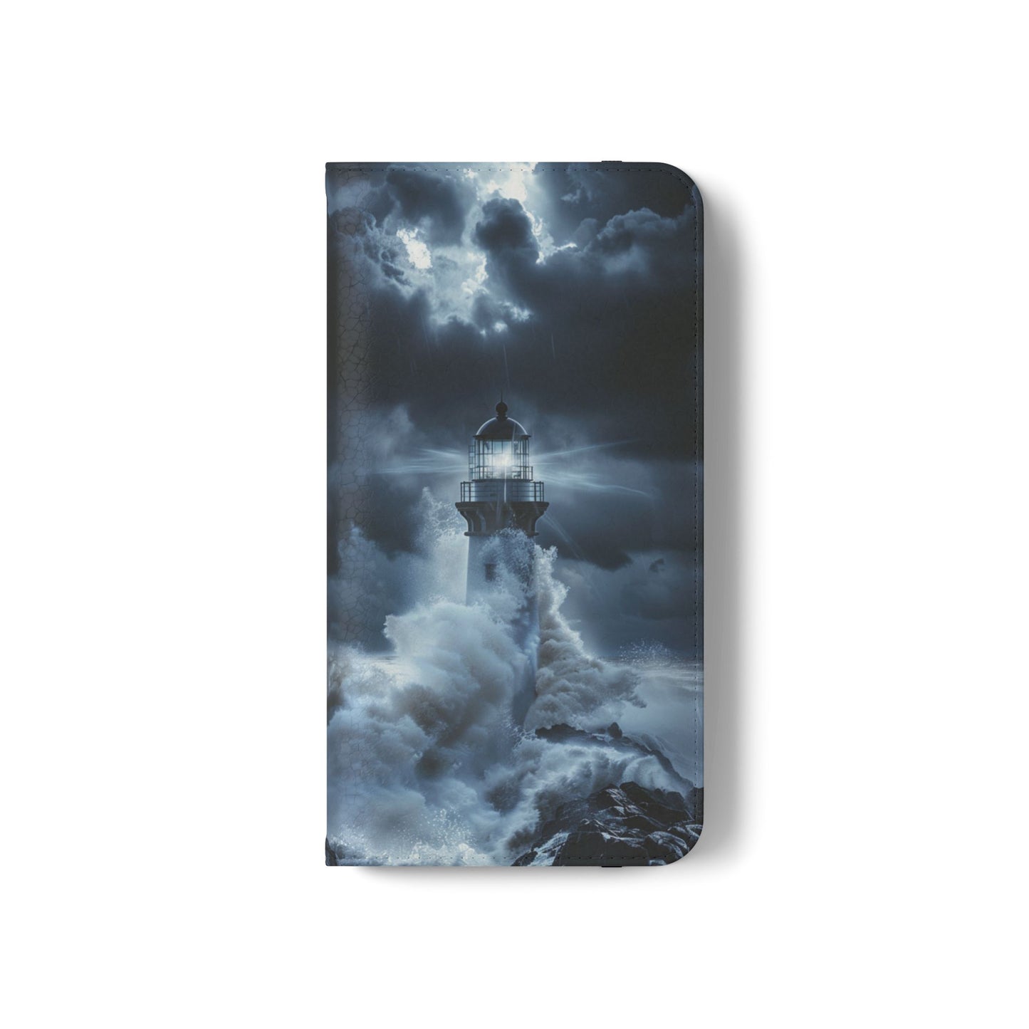 Stormbound Lighthouse - Wallet Flip Case