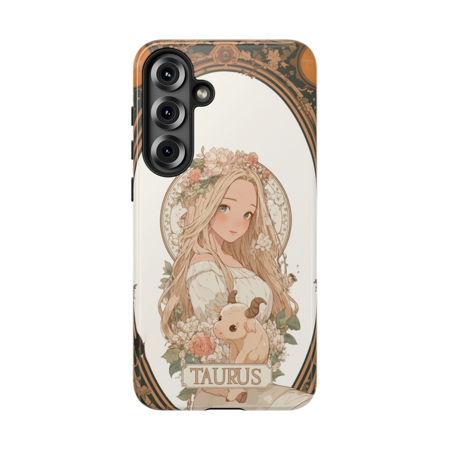 Taurus Floral Maiden - Tough Samsung Galaxy Case