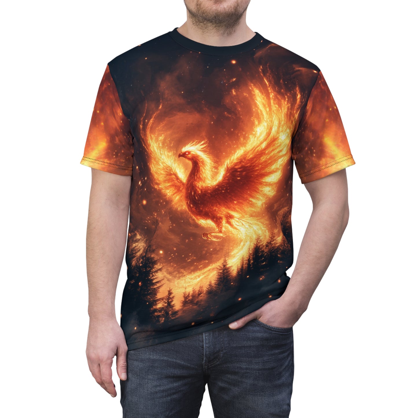 Phoenix Rising All-Over Print T-Shirt