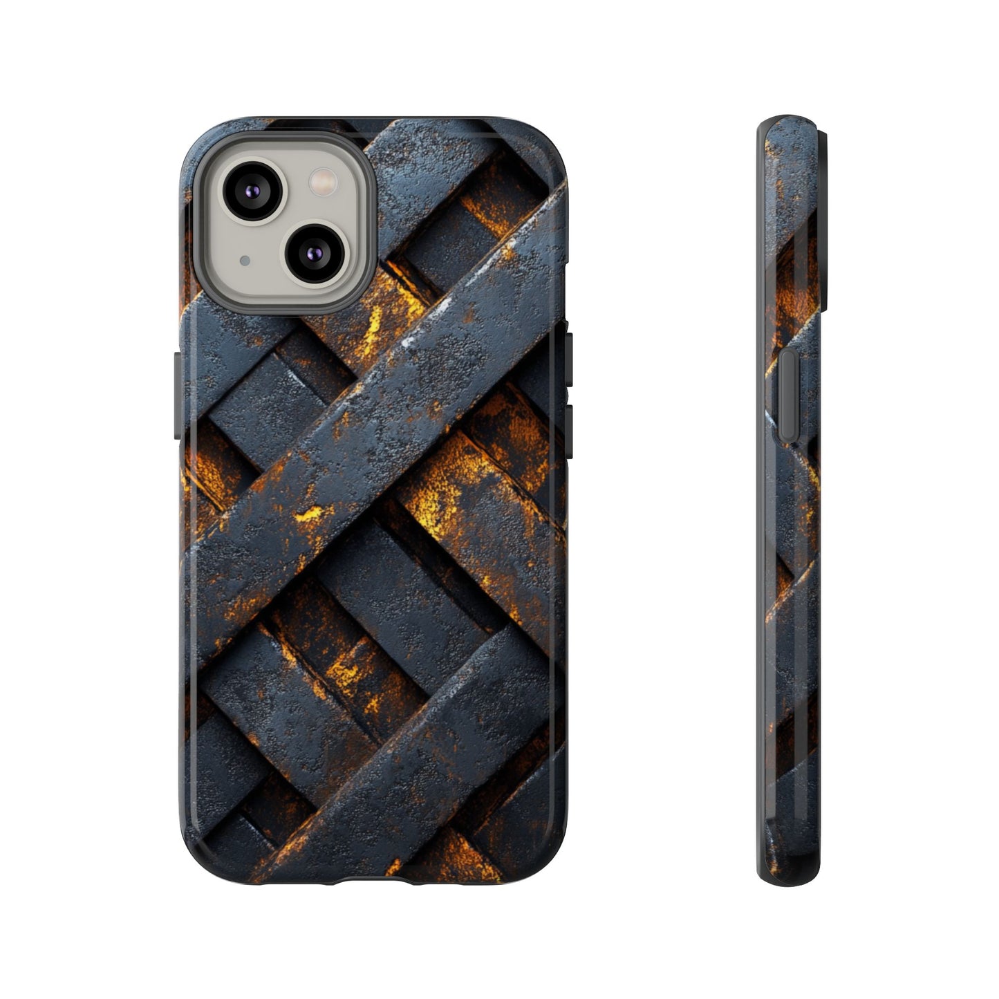 Geometric Interlocking Pattern Phone Case - iPhone, Google Pixel, Samsung Galaxy