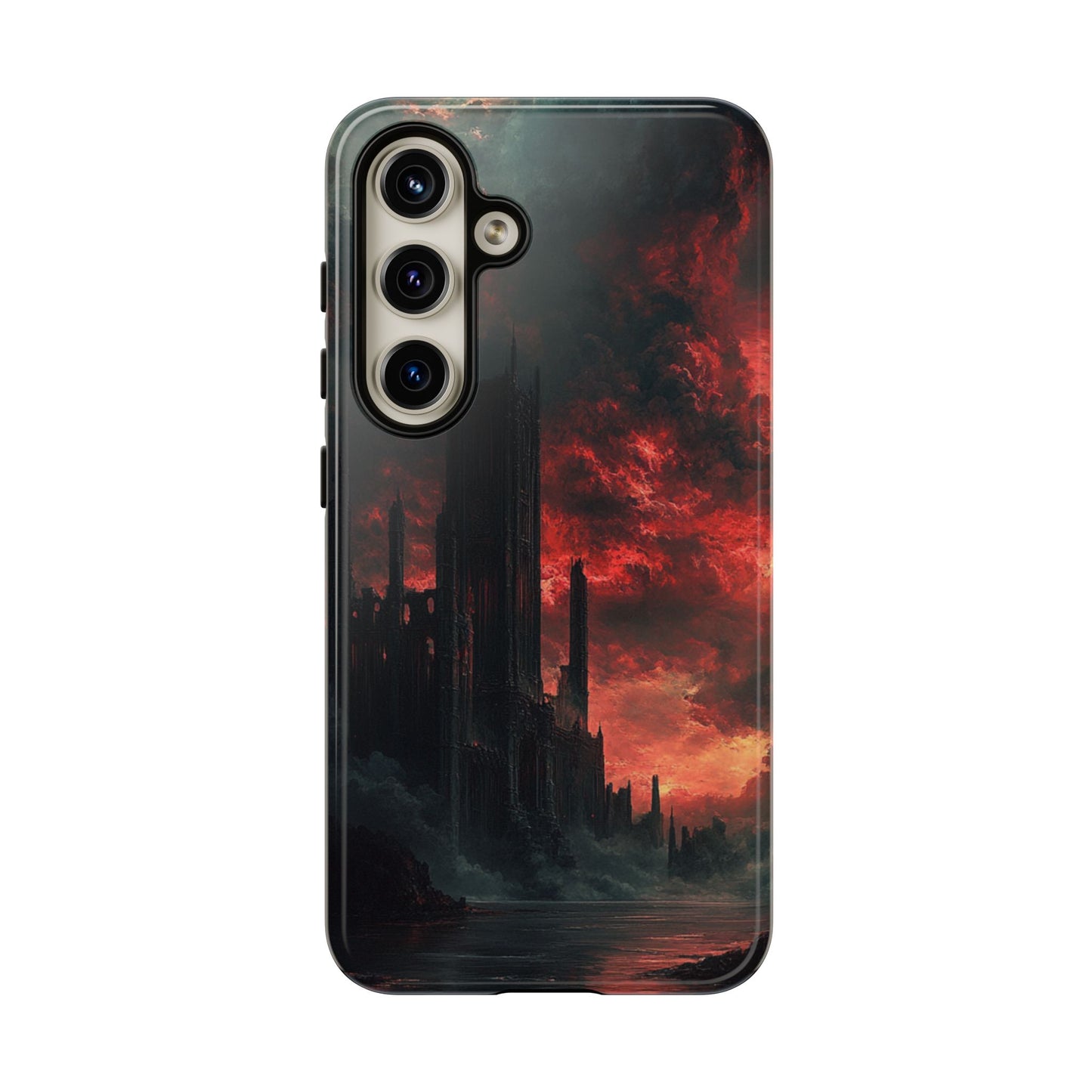 Crimson Dread Citadel – Tough Samsung Galaxy Case