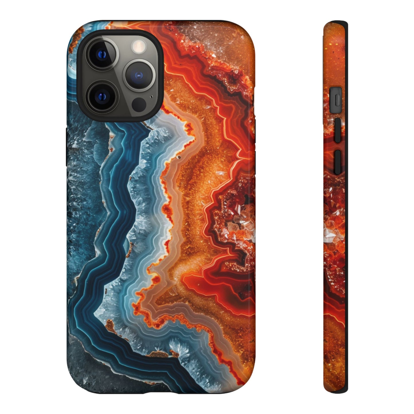 Molten Agate Veins – Tough iPhone Case