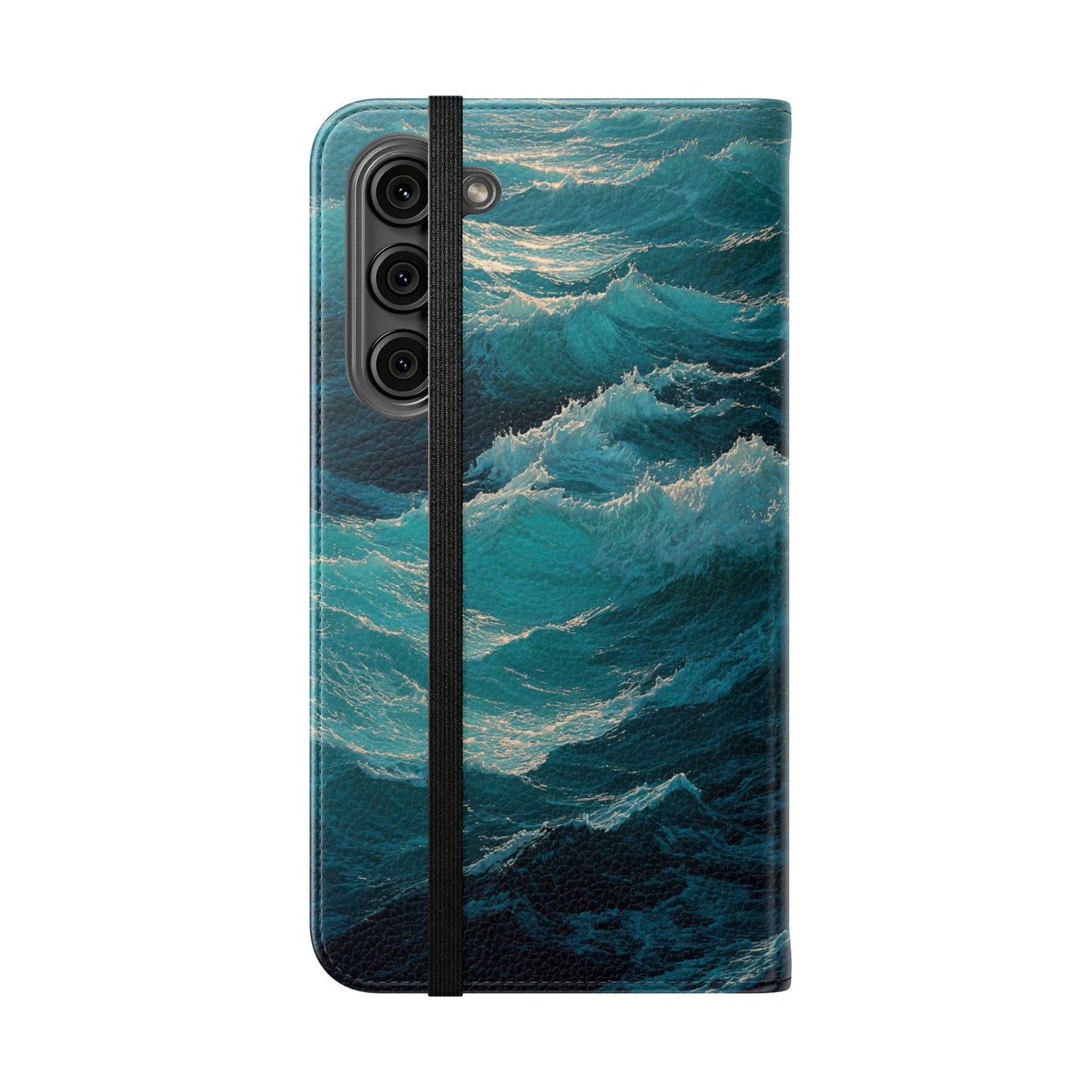 Ocean Waves - Wallet Flip Case