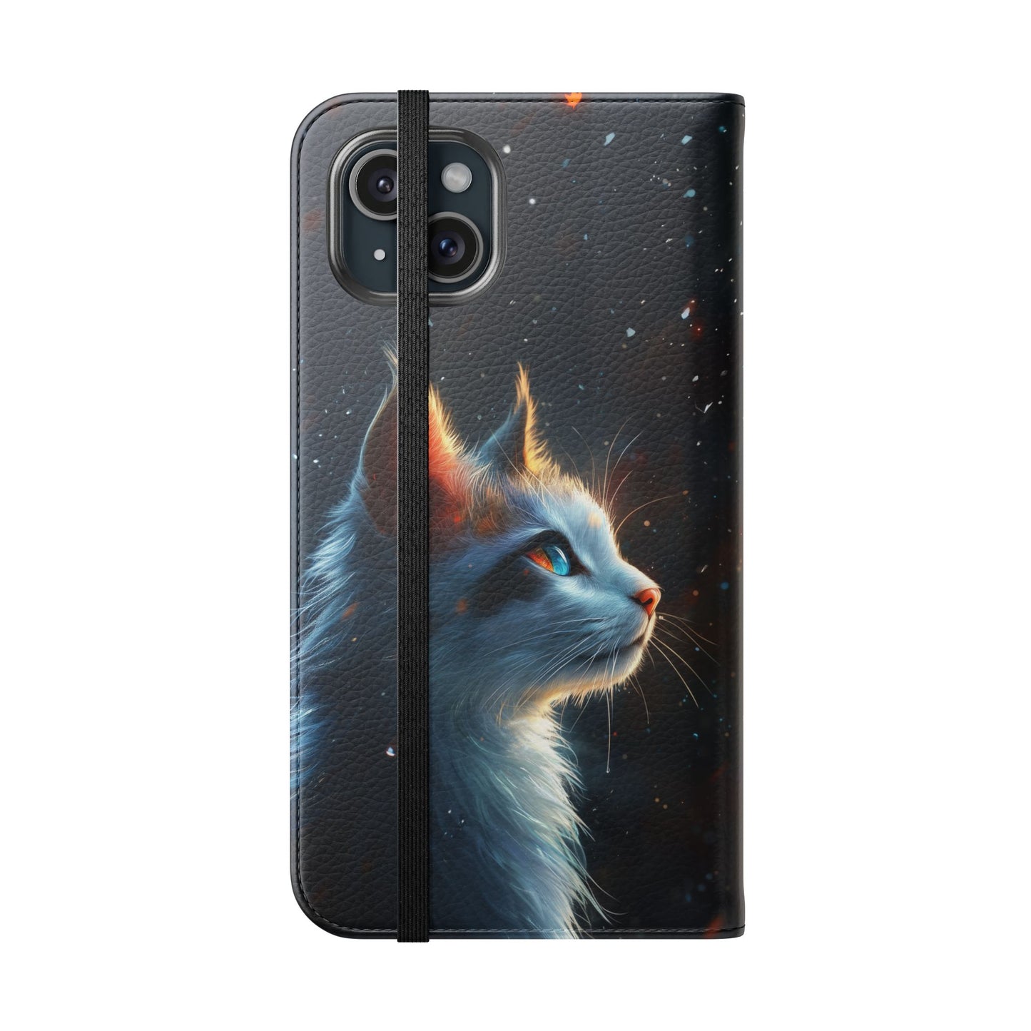 Starlight Cat - Wallet Flip Case
