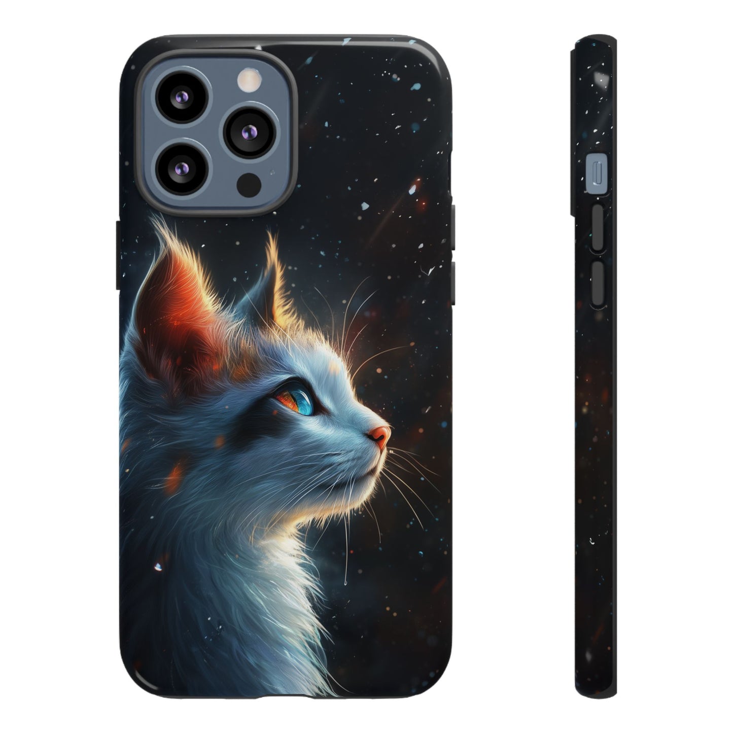 Enchanting Winter Cat Phone Case - iPhone, Google Pixel, Samsung Galaxy