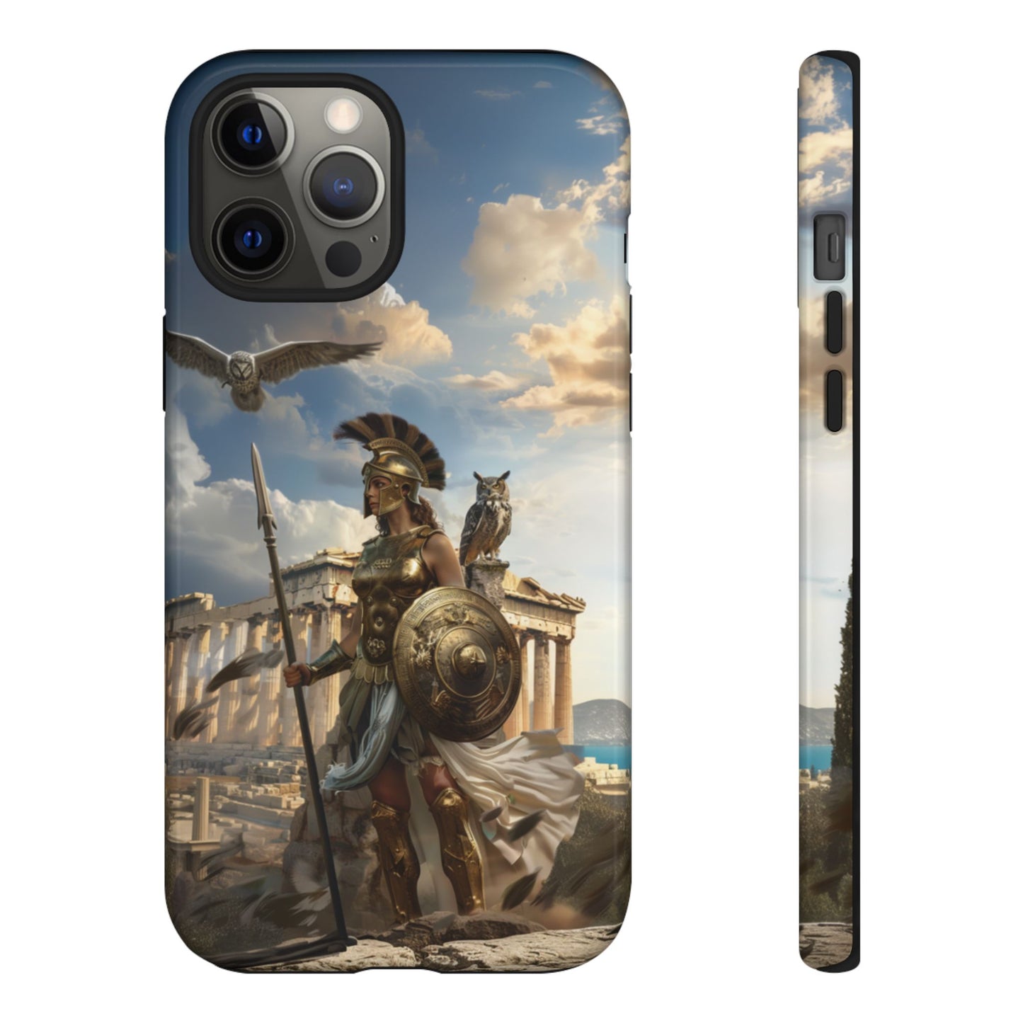 Athena Parthenon Valor - Tough iPhone Case
