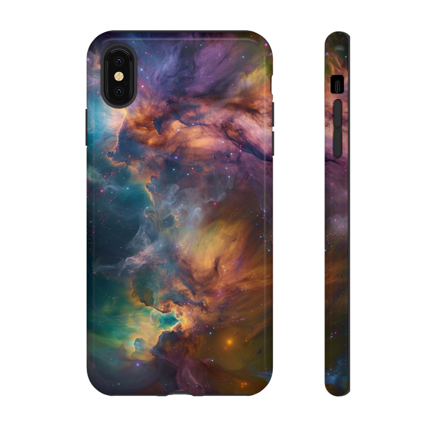 Celestial Nebula Drift – Tough iPhone Case