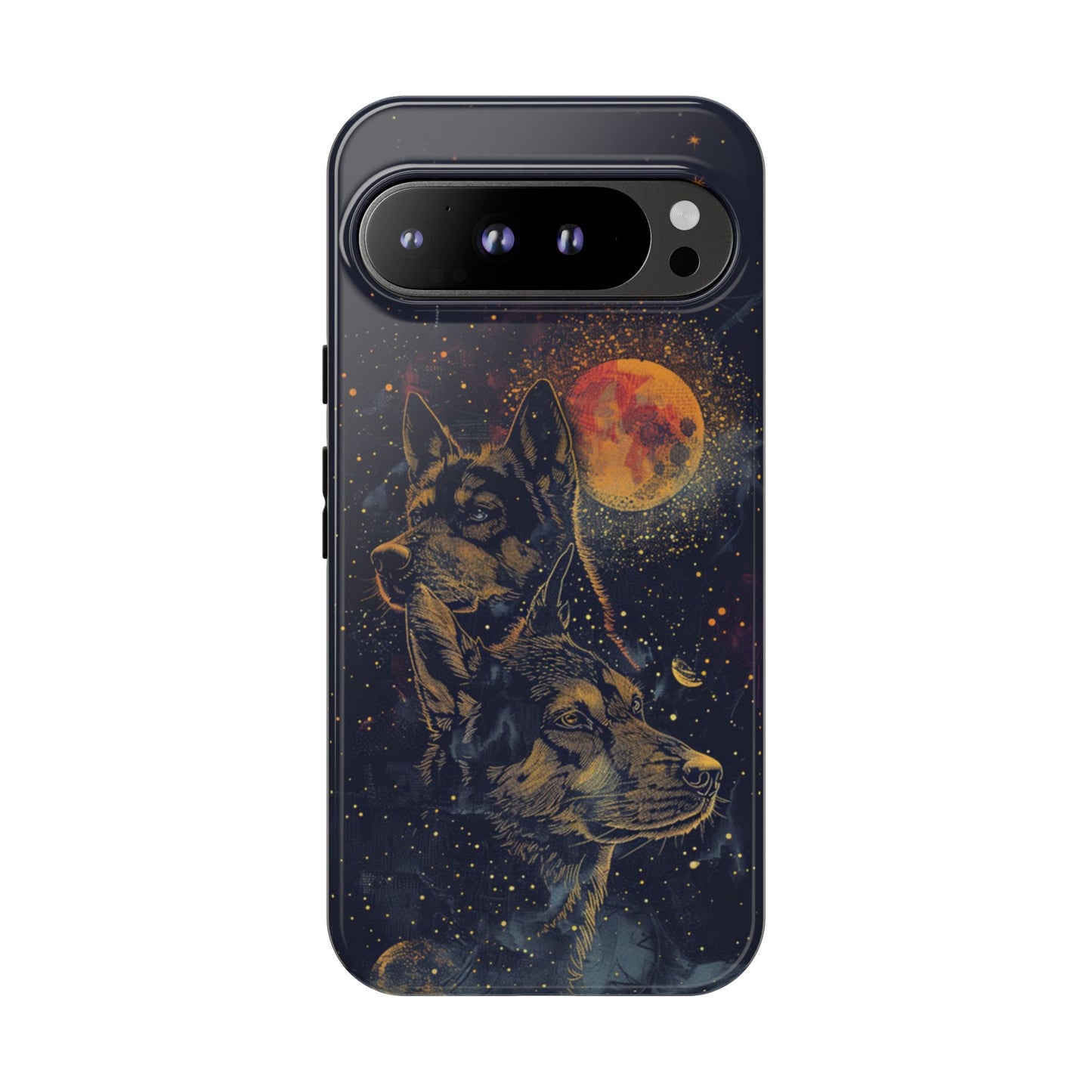 German Shepherd Celestial Phone Case – iPhone, Google Pixel, Samsung Galaxy