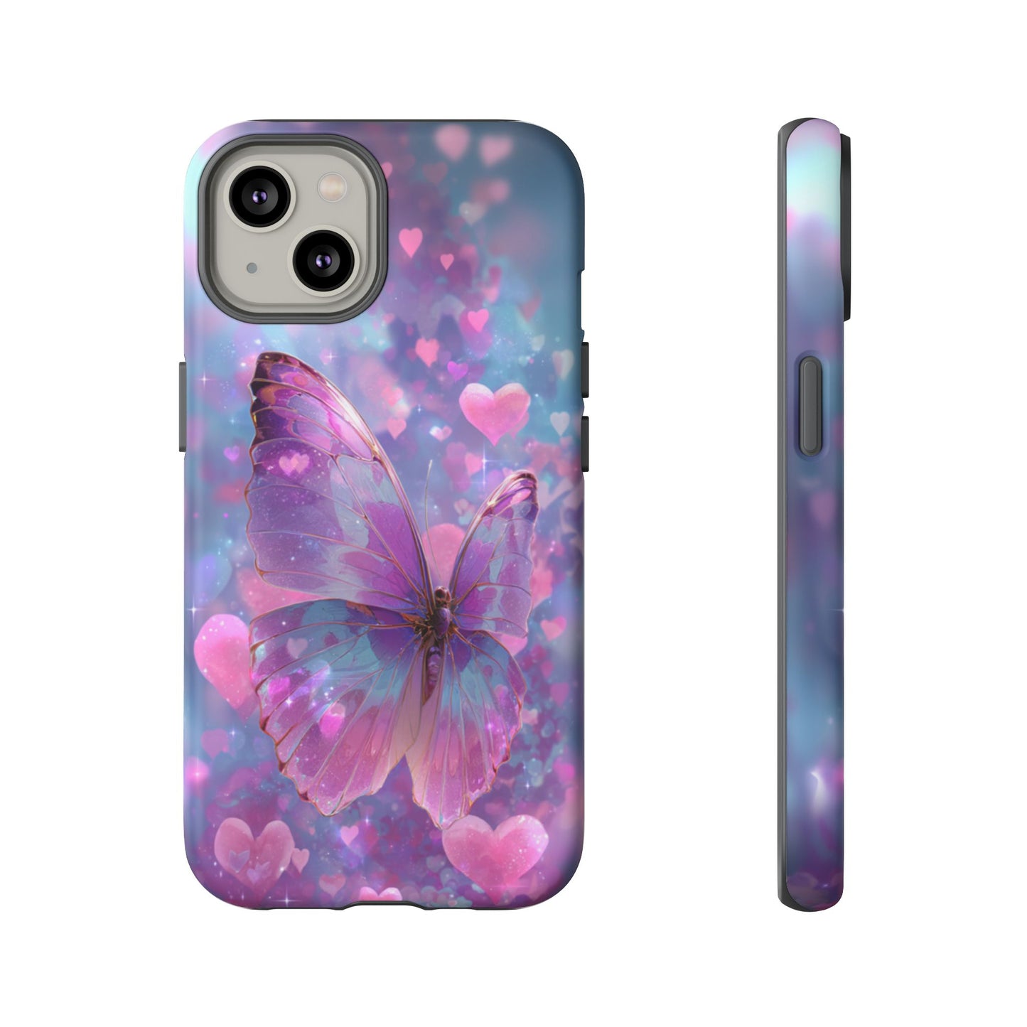 Cupid's Flutter Butterfly - Tough iPhone Case