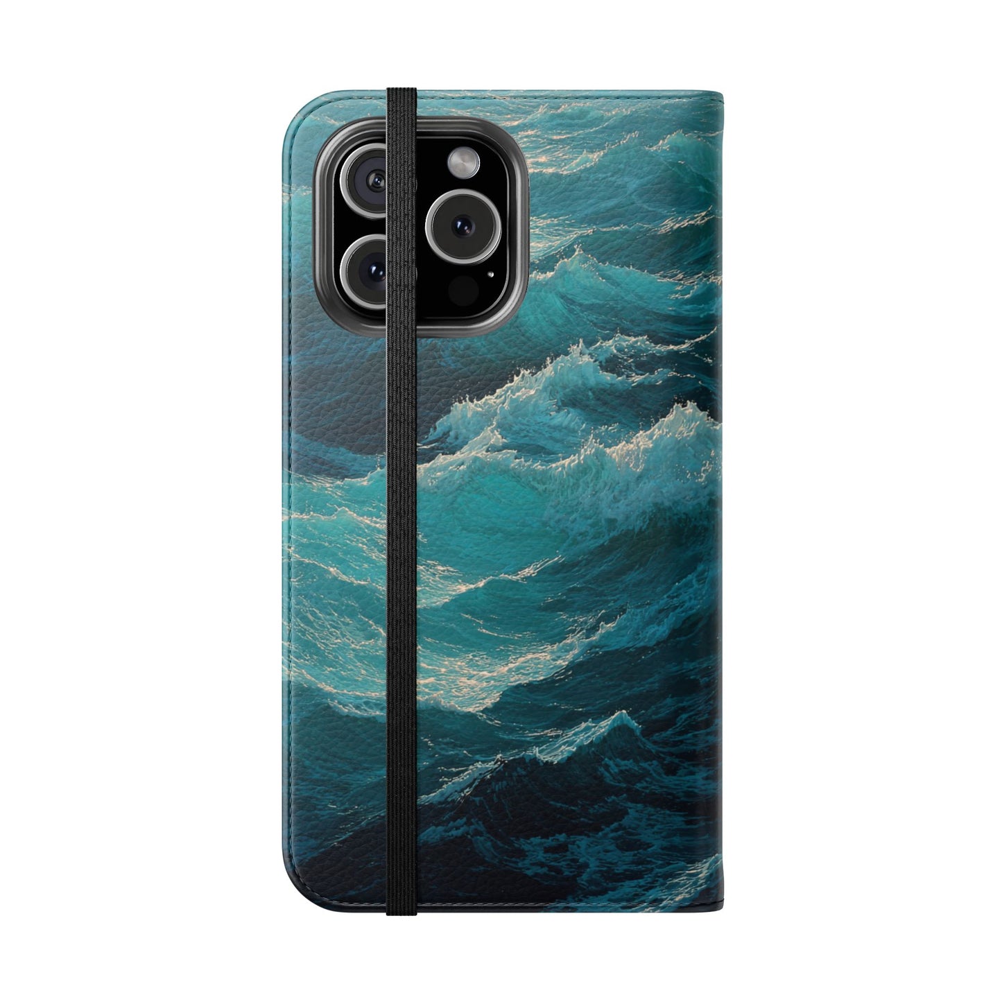 Ocean Waves - Wallet Flip Case
