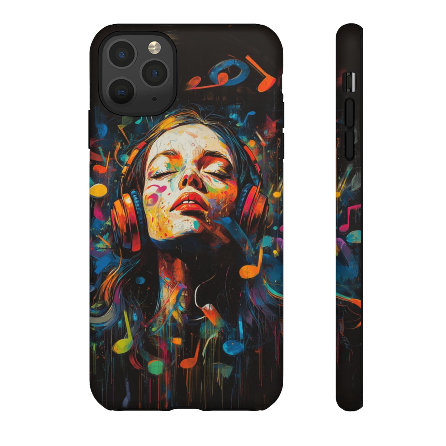 Vivid Musical Energy Graffiti Art Phone Case - iPhone, Google Pixel, Samsung Galaxy