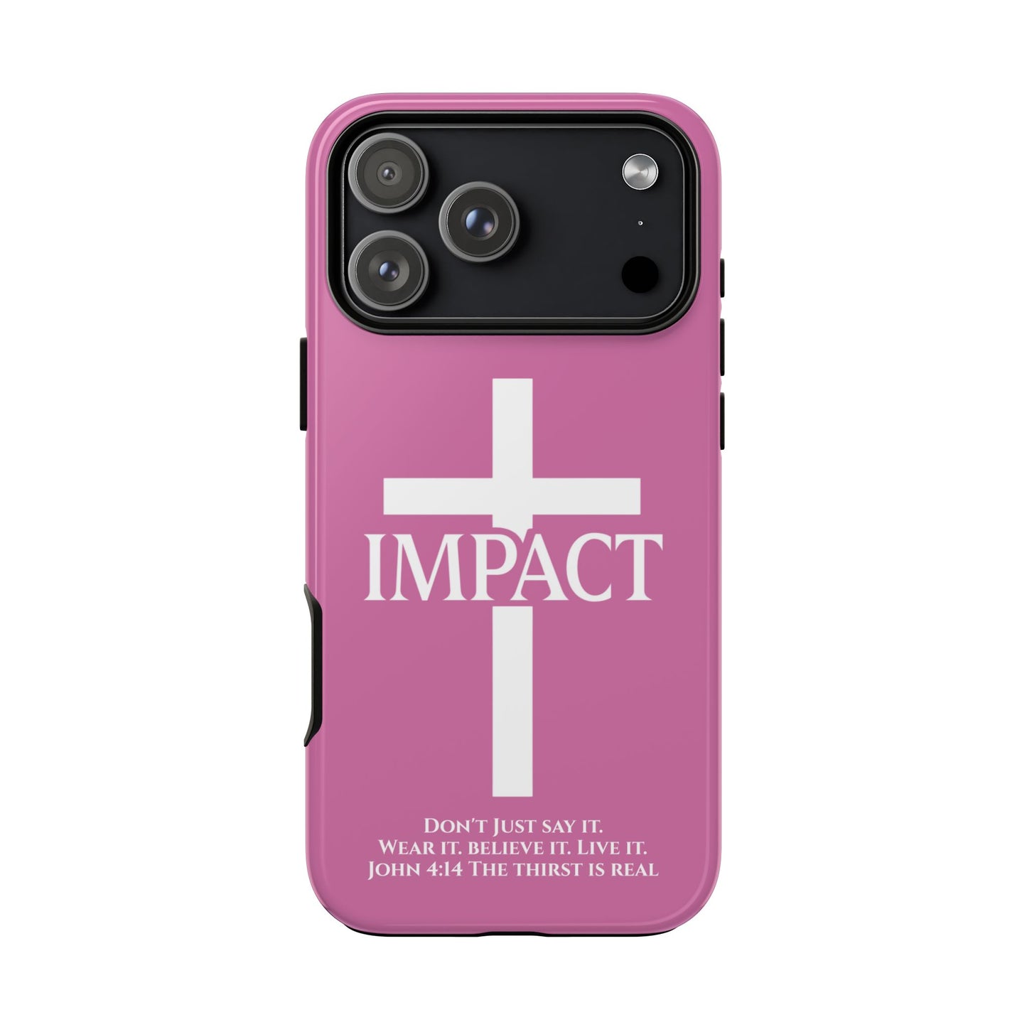 Impact Pink - Tough iPhone Case
