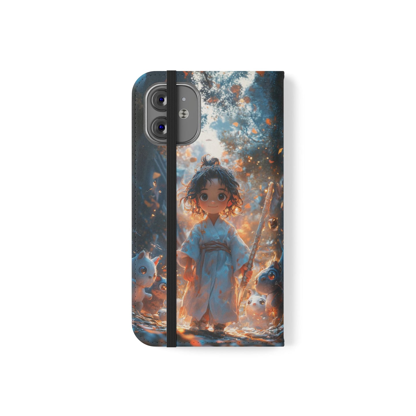 Forest Spirit Child - Wallet Flip Case