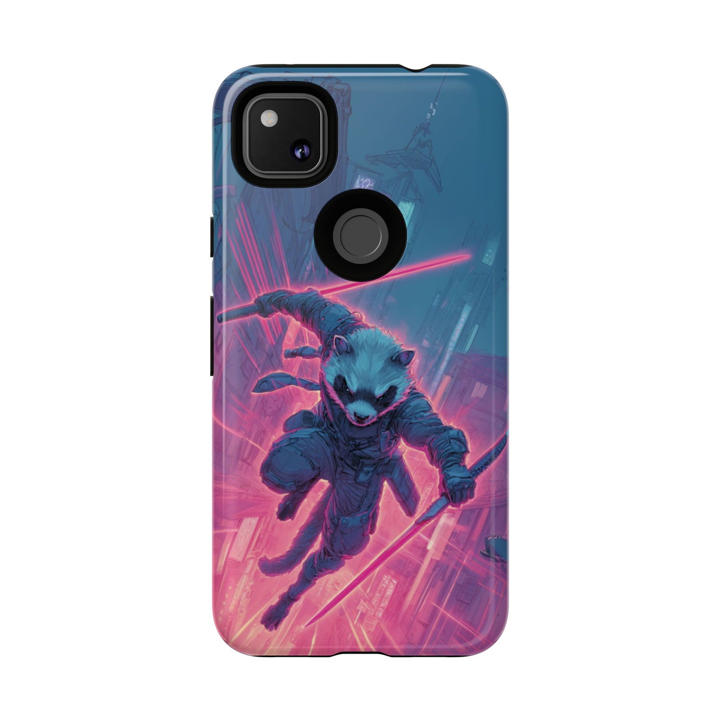 Cyberpunk Ferret - Tough Google Pixel Case