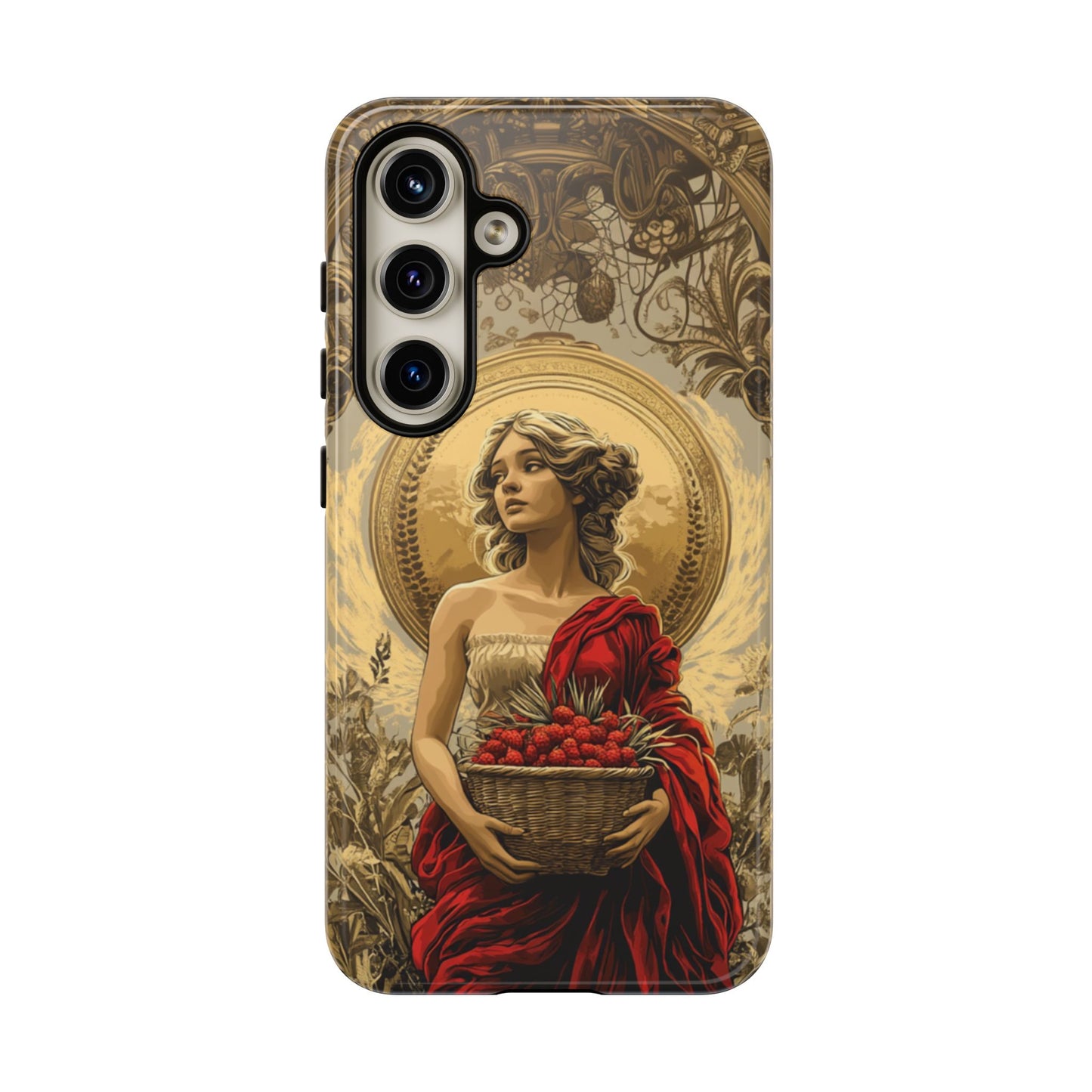 Harvest Radiance: The Virgo Maiden's Bounty - iPhone, Google Pixel, Samsung Galaxy