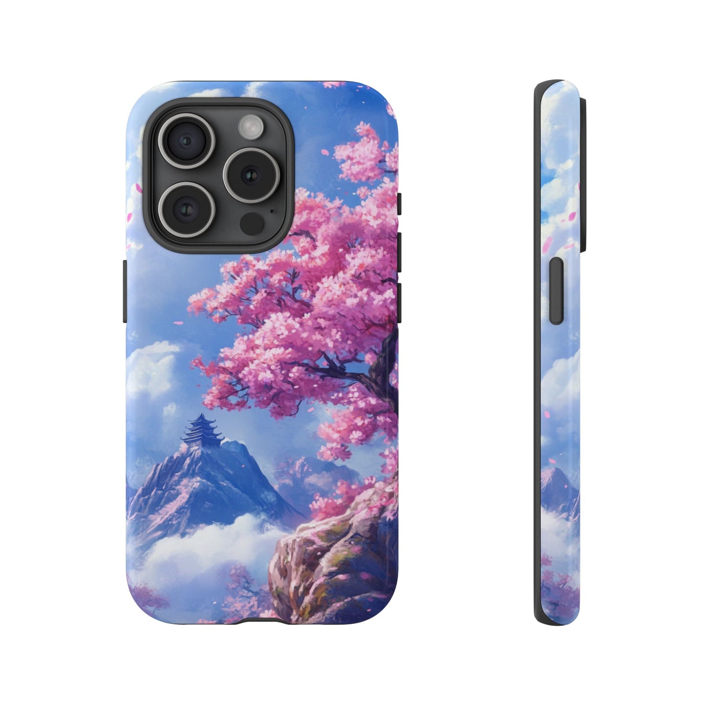 Sakura Sky Temple - Tough iPhone Case