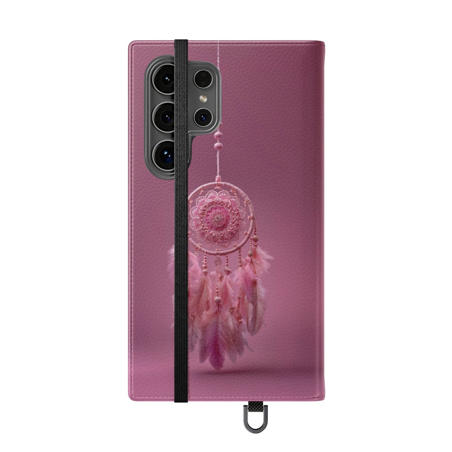 Pink Lace Dreamcatcher - Wallet Flip Case