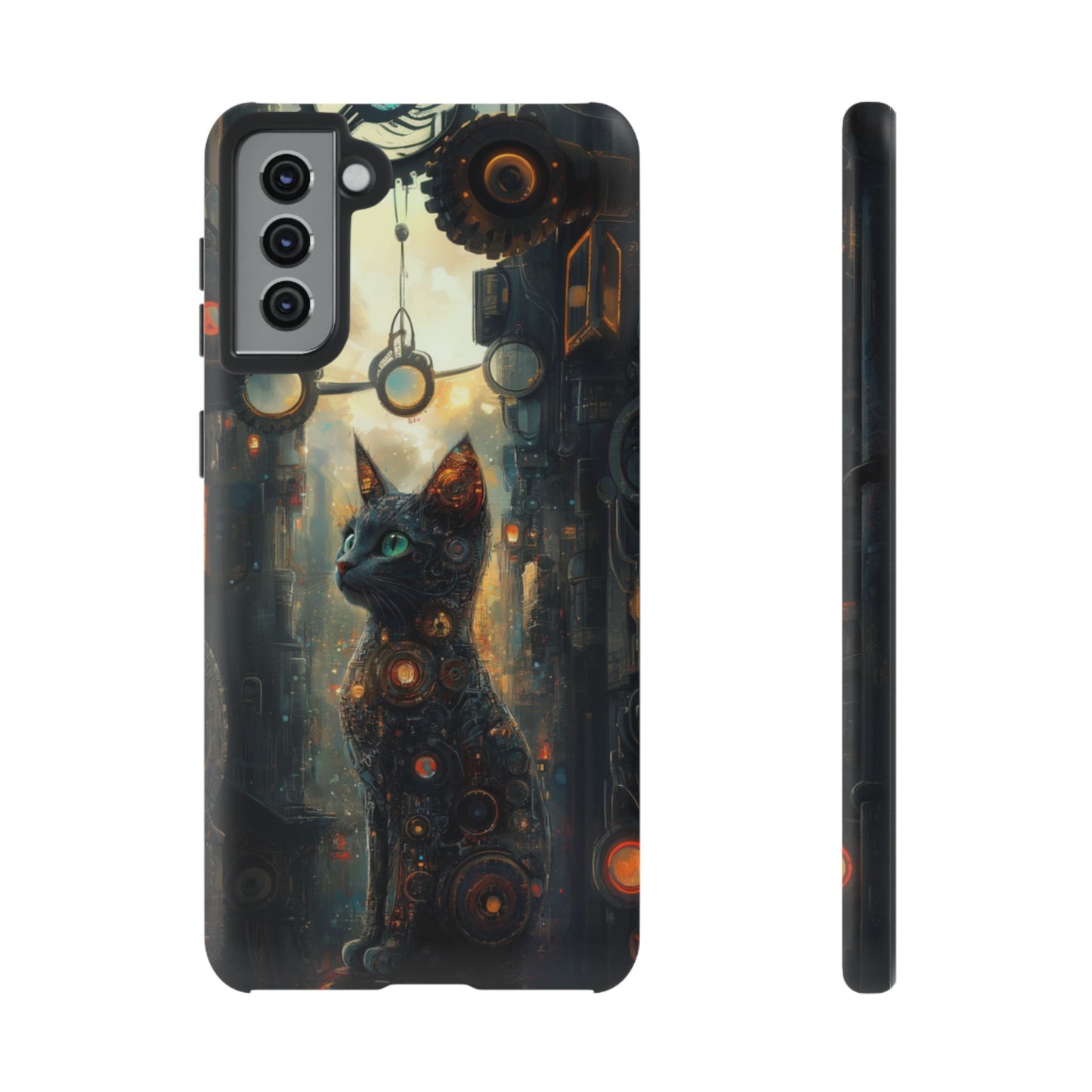 Industrial Revolution Cat Phone Case - iPhone, Google Pixel, Samsung Galaxy