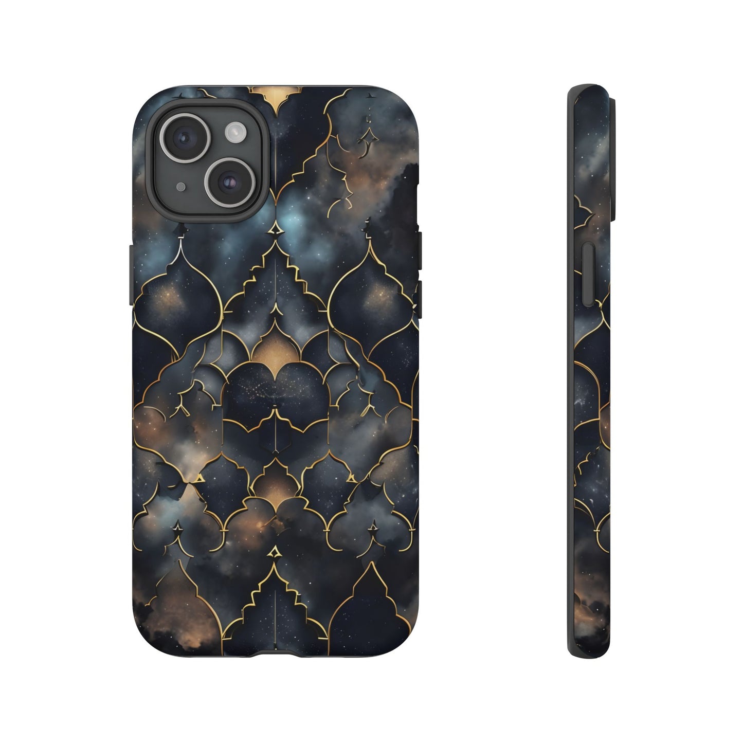 Celestial Mosaic: Cosmic Elegance Phone Case - iPhone, Google Pixel, Samsung Galaxy