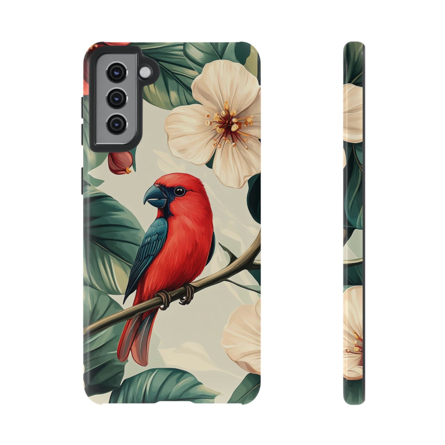 Scarlet Songbird - Tough Samsung Galaxy Case