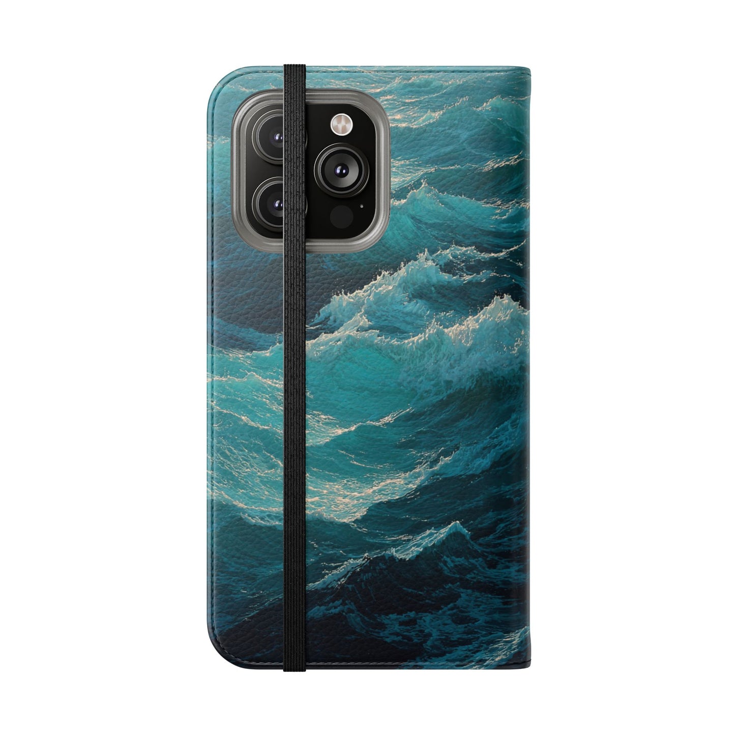 Ocean Waves - Wallet Flip Case