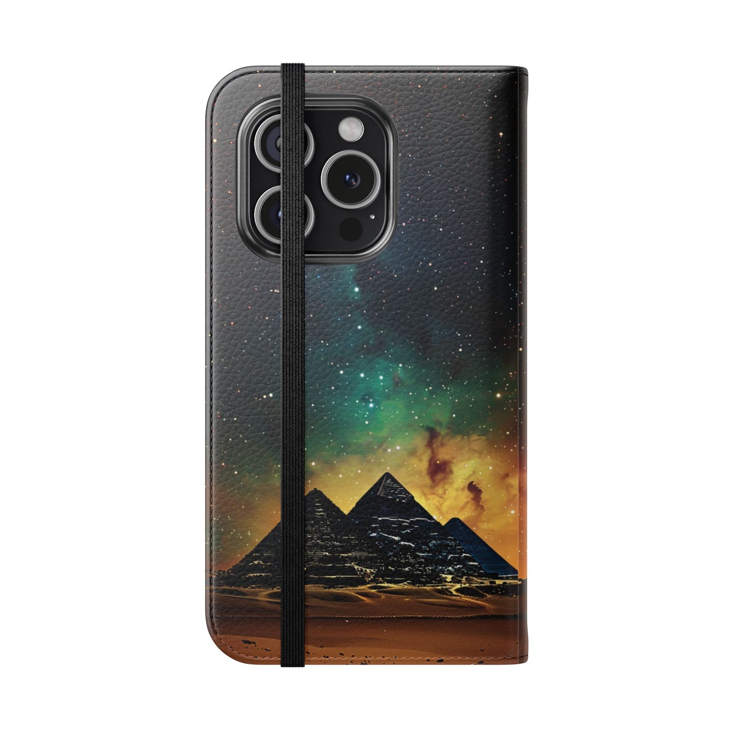 Astral Pyramids - Wallet Flip Case