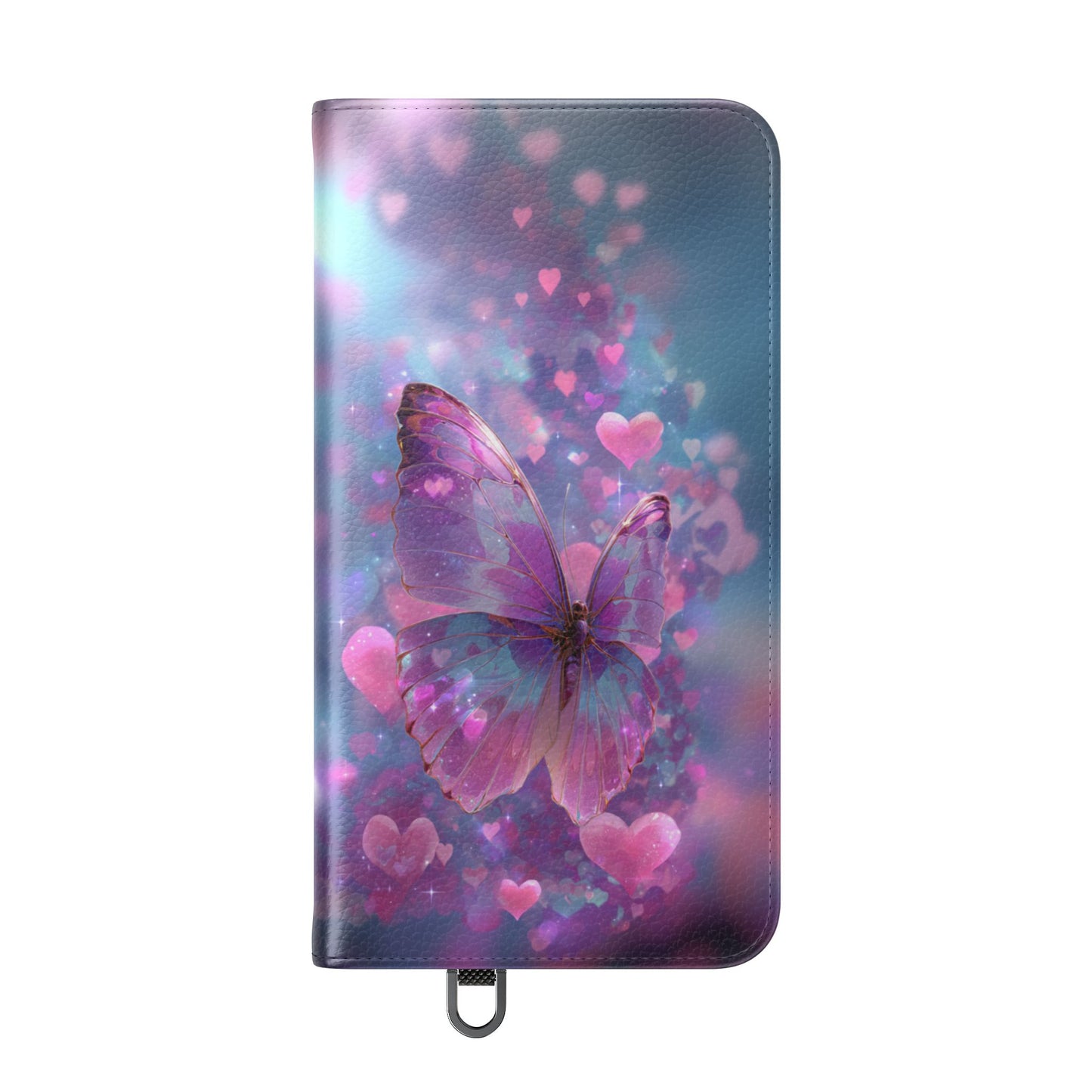 Cupid's Flutter Butterfly - Wallet Flip Case
