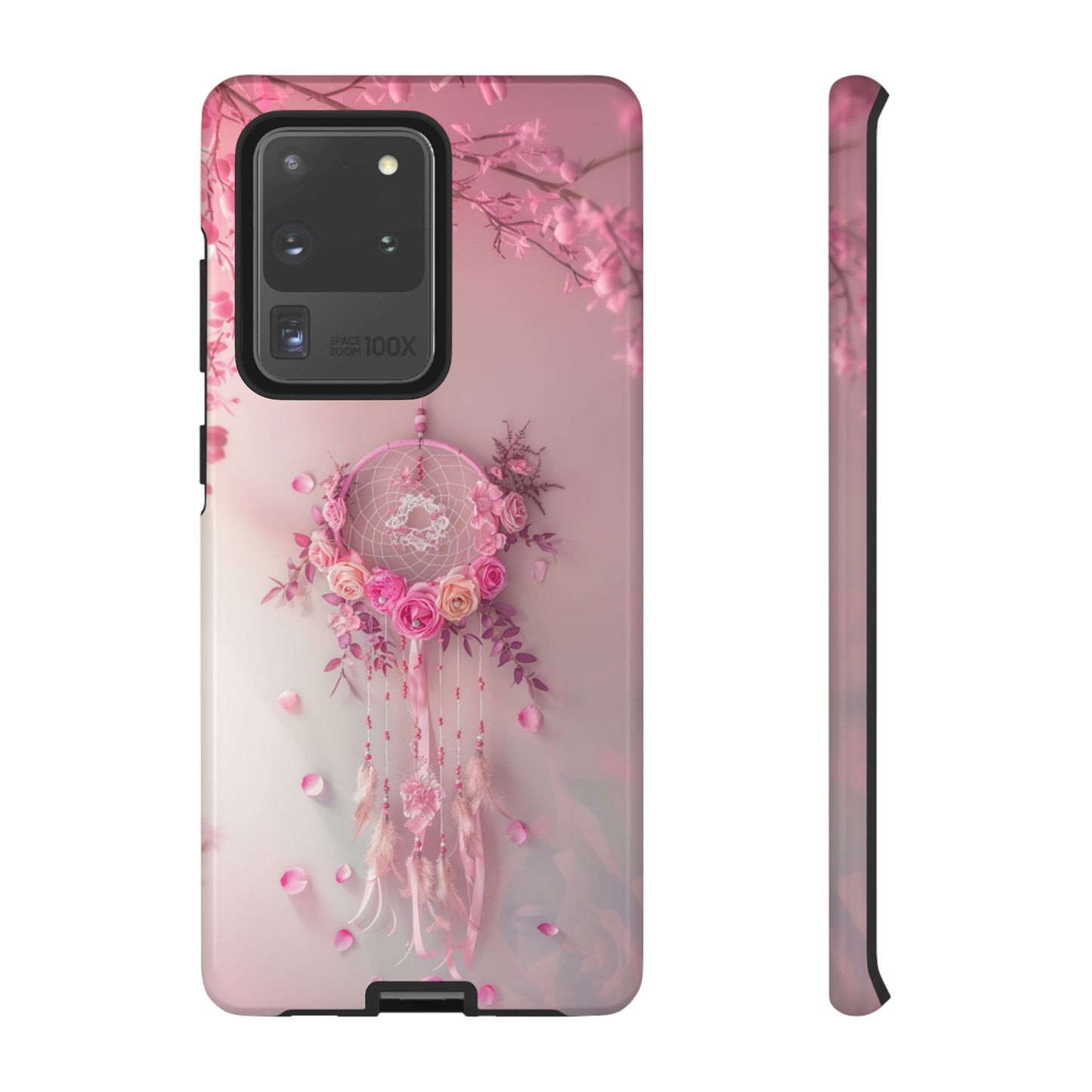 Pink Rose Dreamcatcher - Tough Samsung Galaxy Case