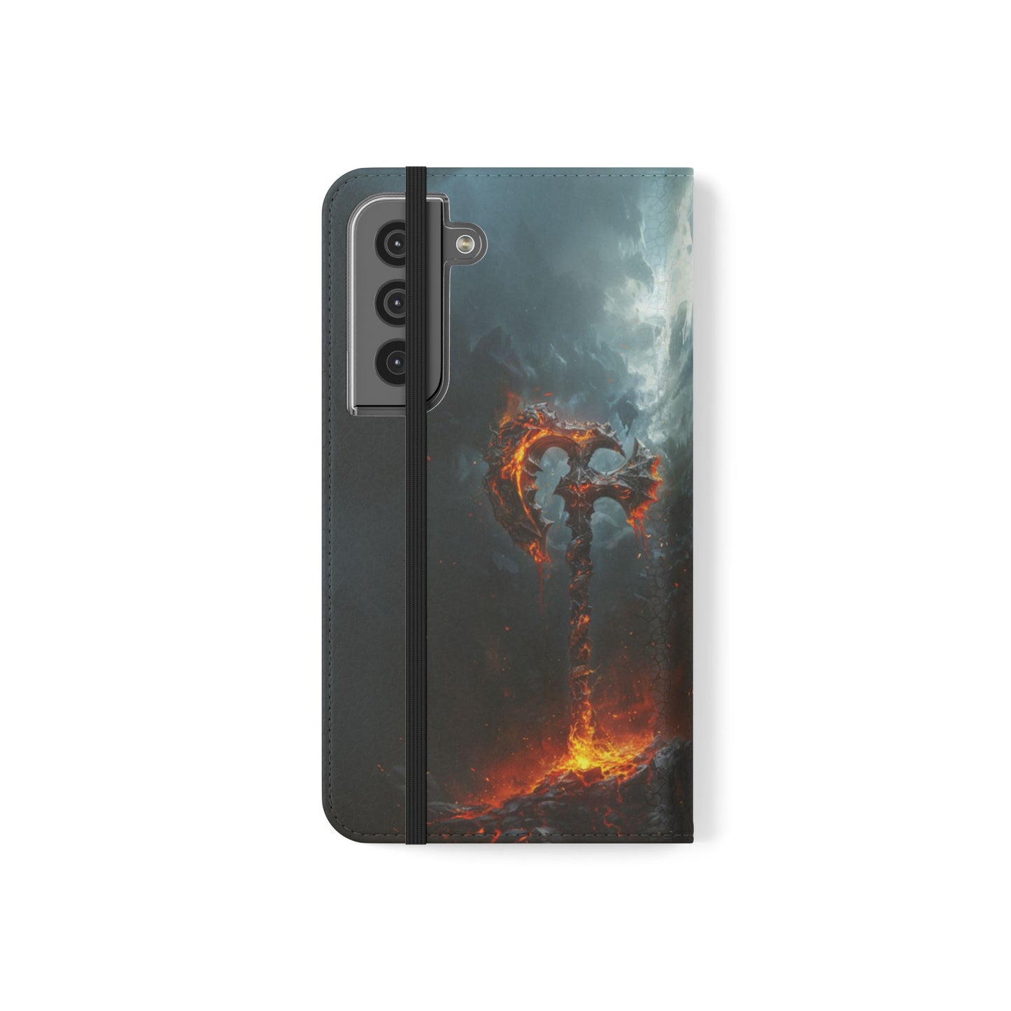 Molten War Axe - Wallet Flip Case