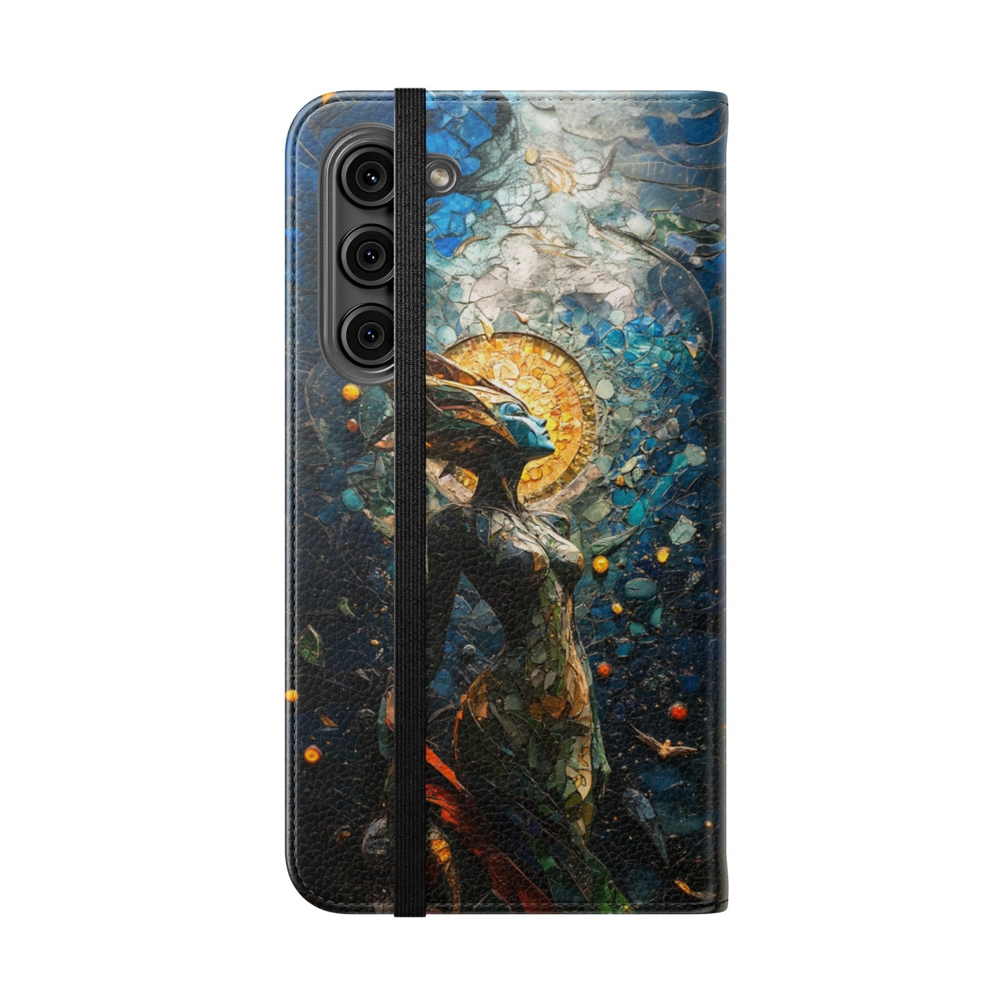 Stained Glass Goddess - Wallet Flip Case