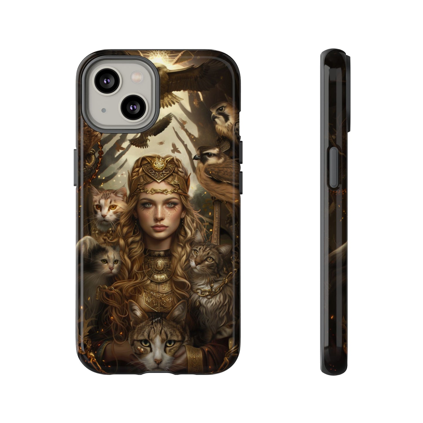 Freya Feline Majesty – Tough iPhone Case
