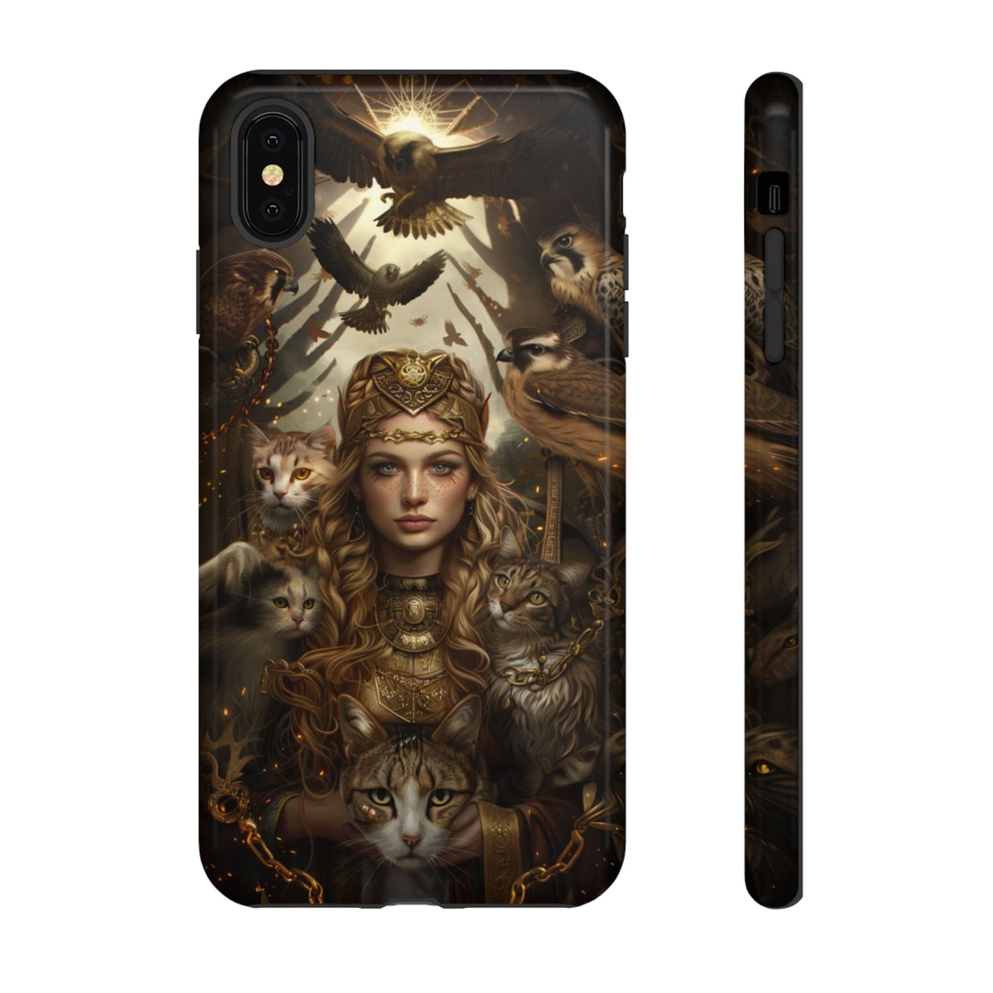 Freya Feline Majesty – Tough iPhone Case