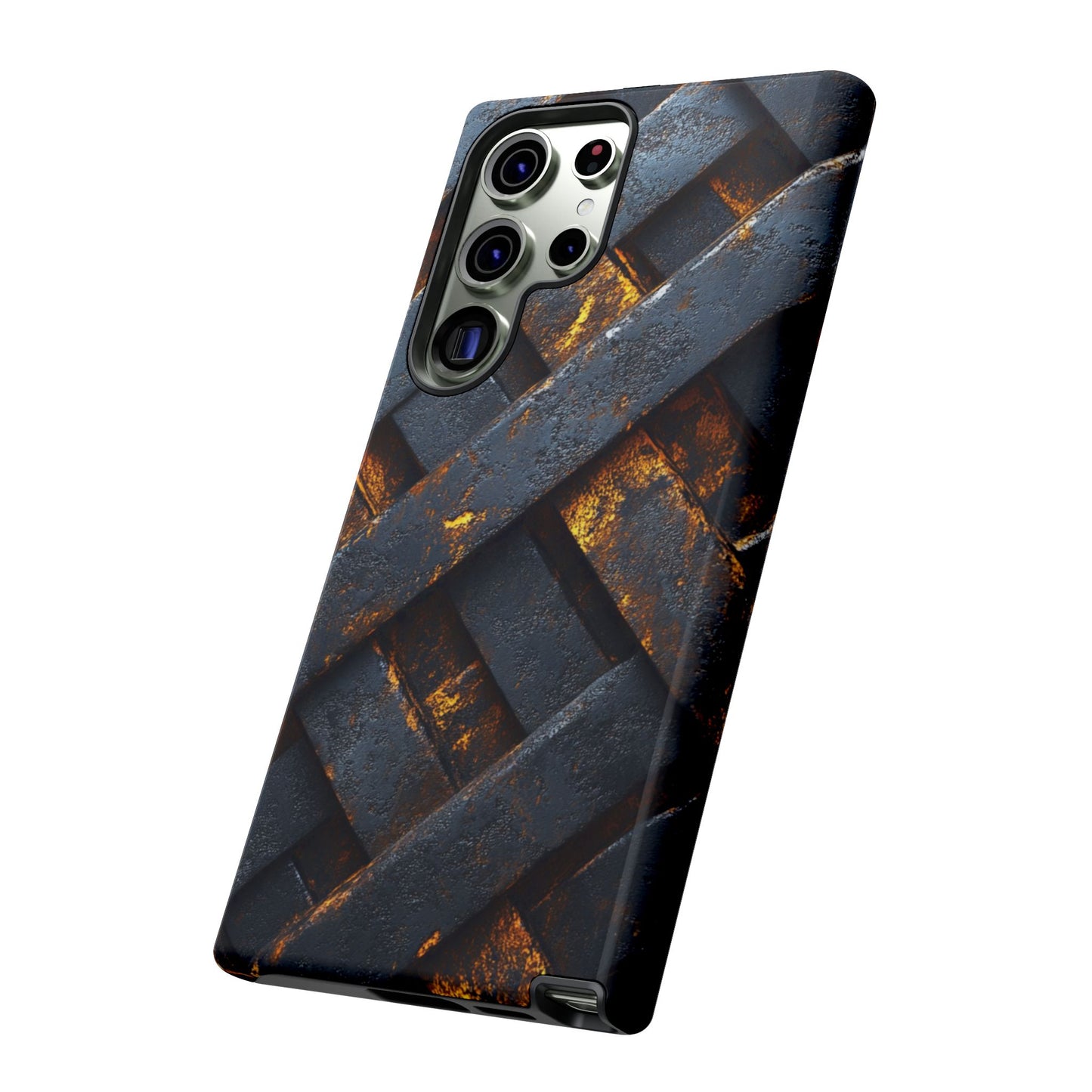 Geometric Interlocking Pattern Phone Case - iPhone, Google Pixel, Samsung Galaxy