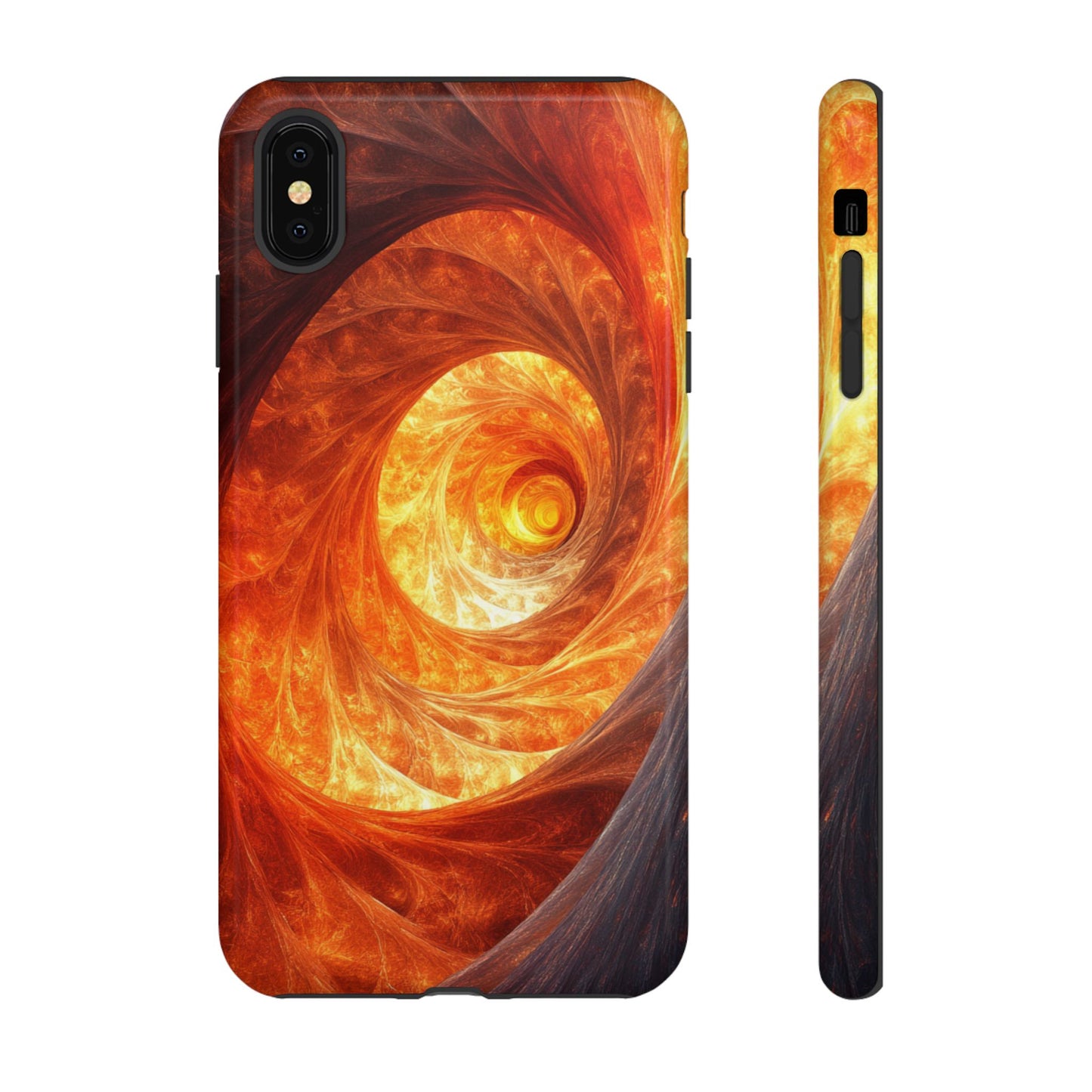 Fire Spiral - Tough iPhone Case