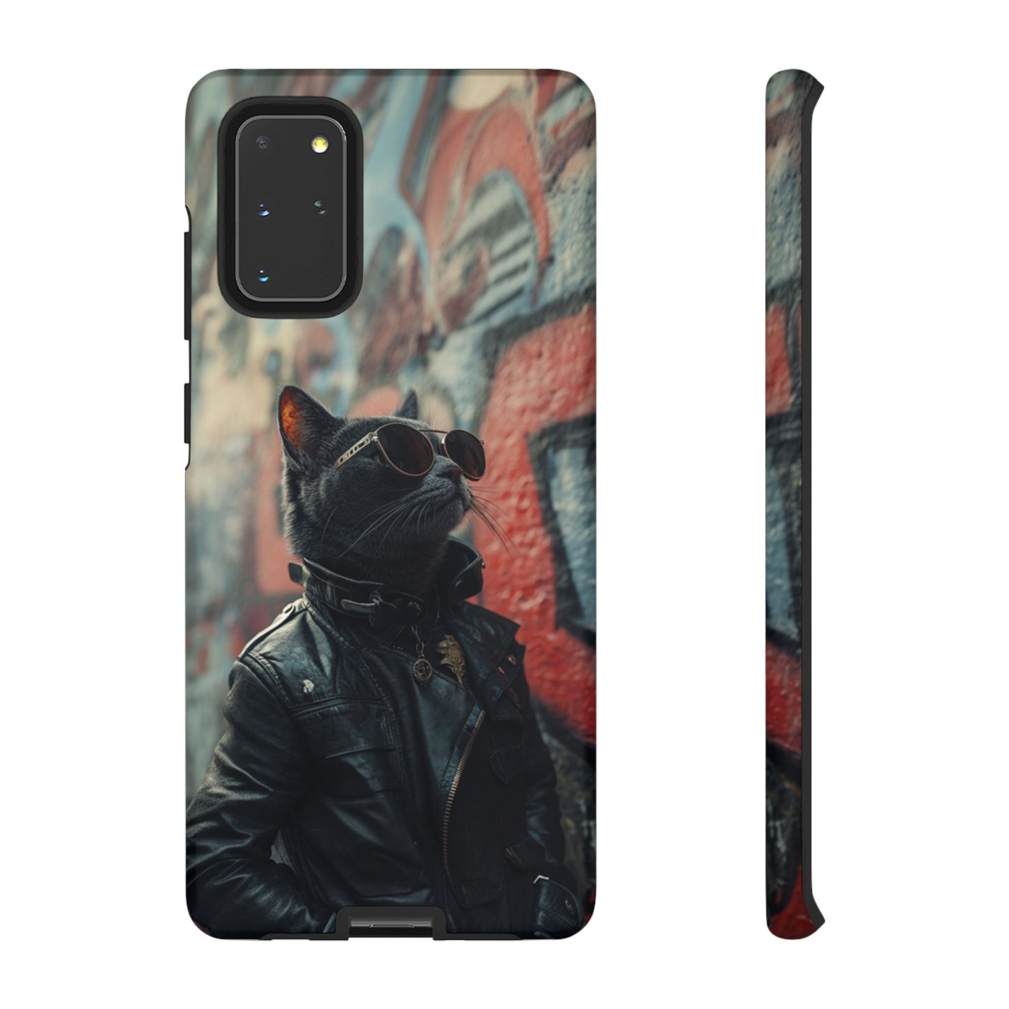 Punk Rock Cat Phone Case – iPhone, Google Pixel, Samsung Galaxy