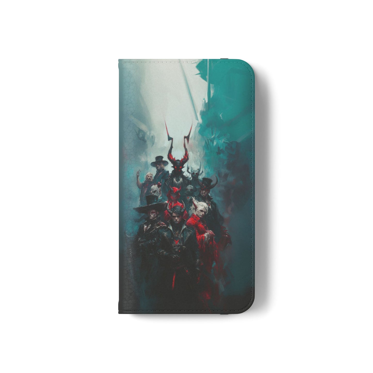 Dark Fantasy Demon Hunters - Wallet Flip Case