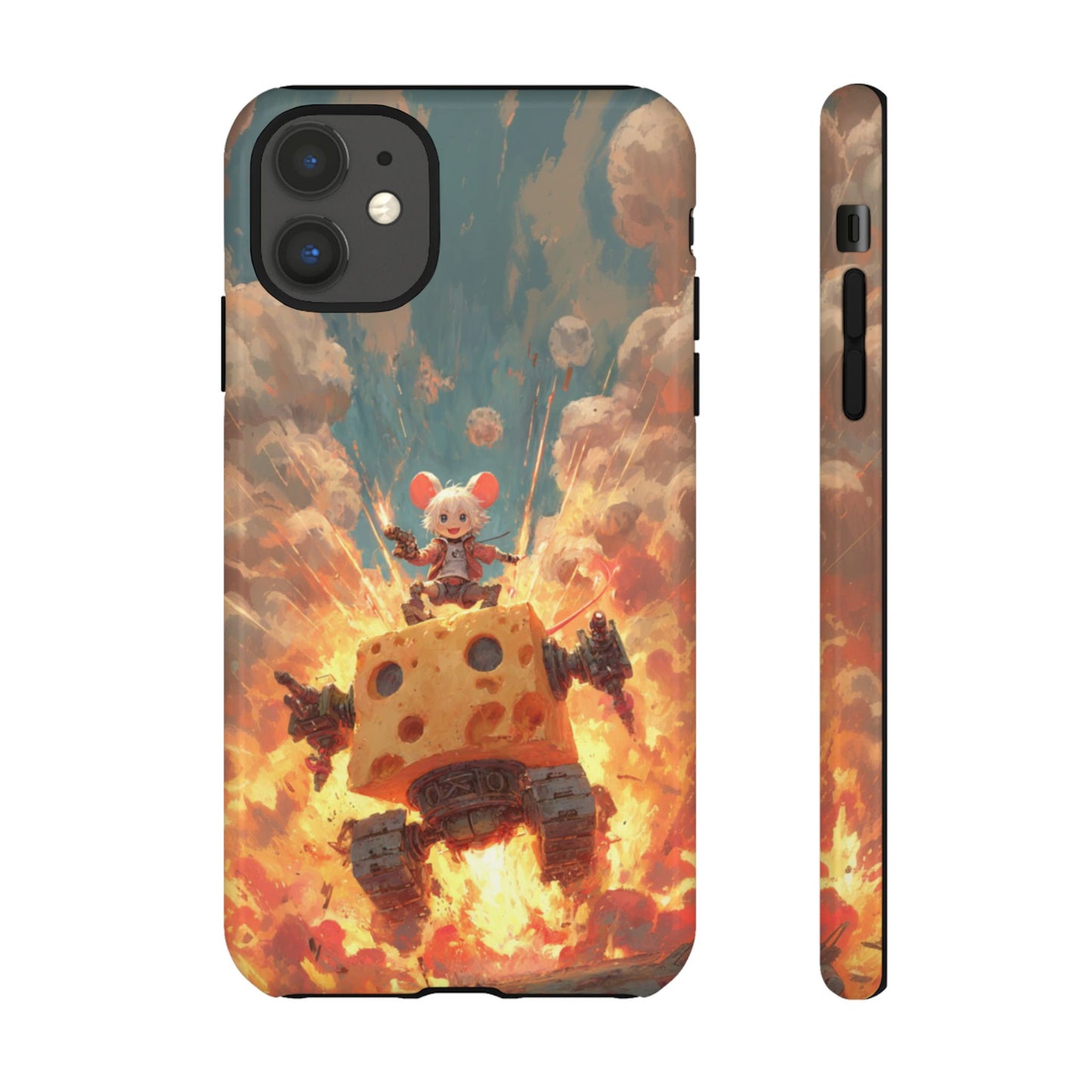 Battle Tank Mouse - Tough iPhone Case