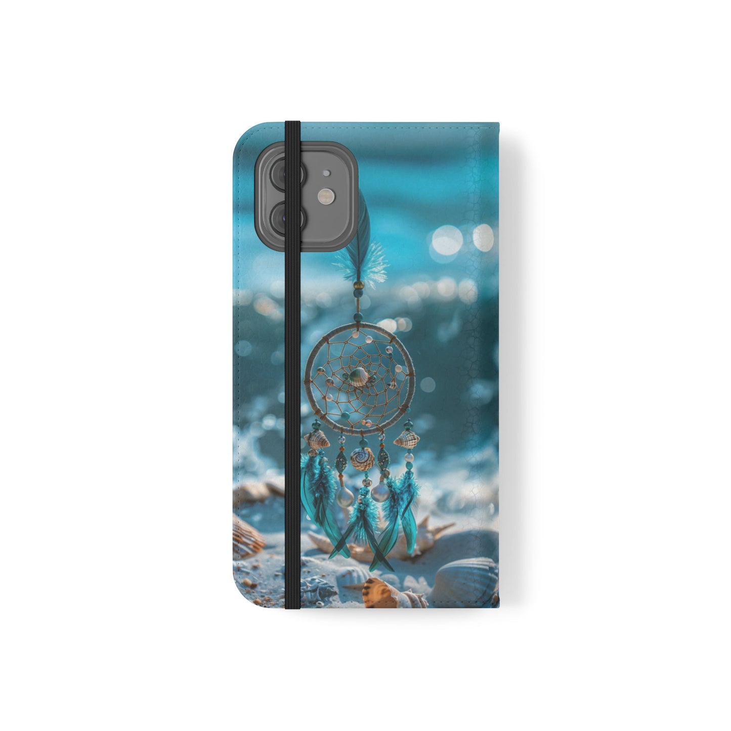 Ocean Beach Dreamcatcher - Wallet Flip Case