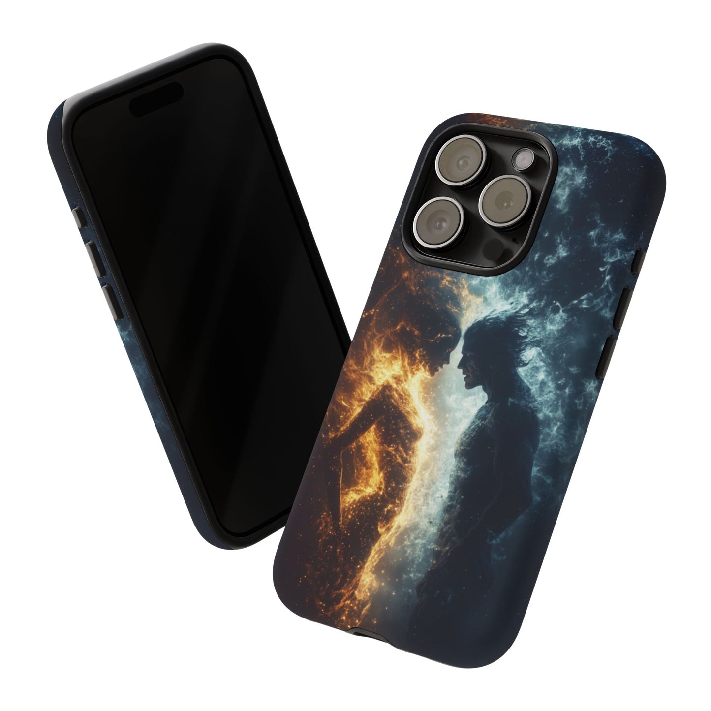 Fire & Frost Lovers - Tough iPhone Case