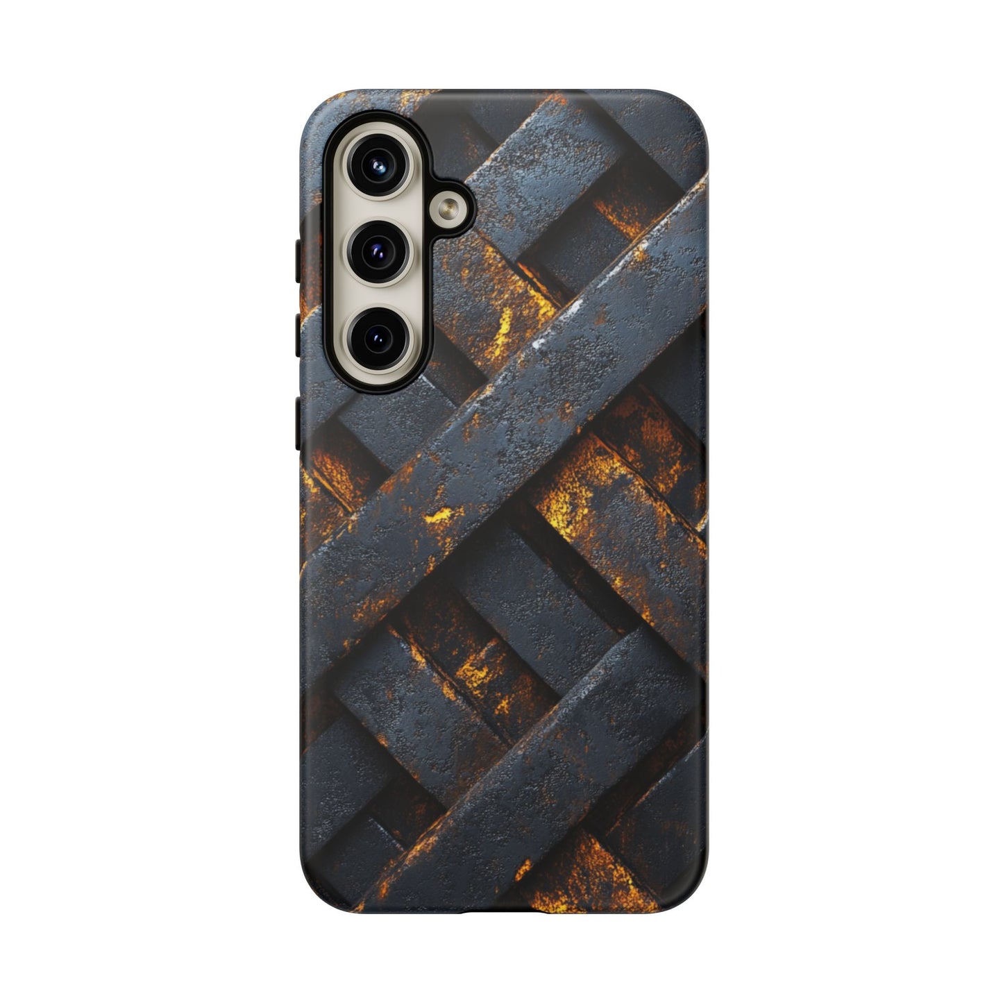 Geometric Interlocking Pattern Phone Case - iPhone, Google Pixel, Samsung Galaxy